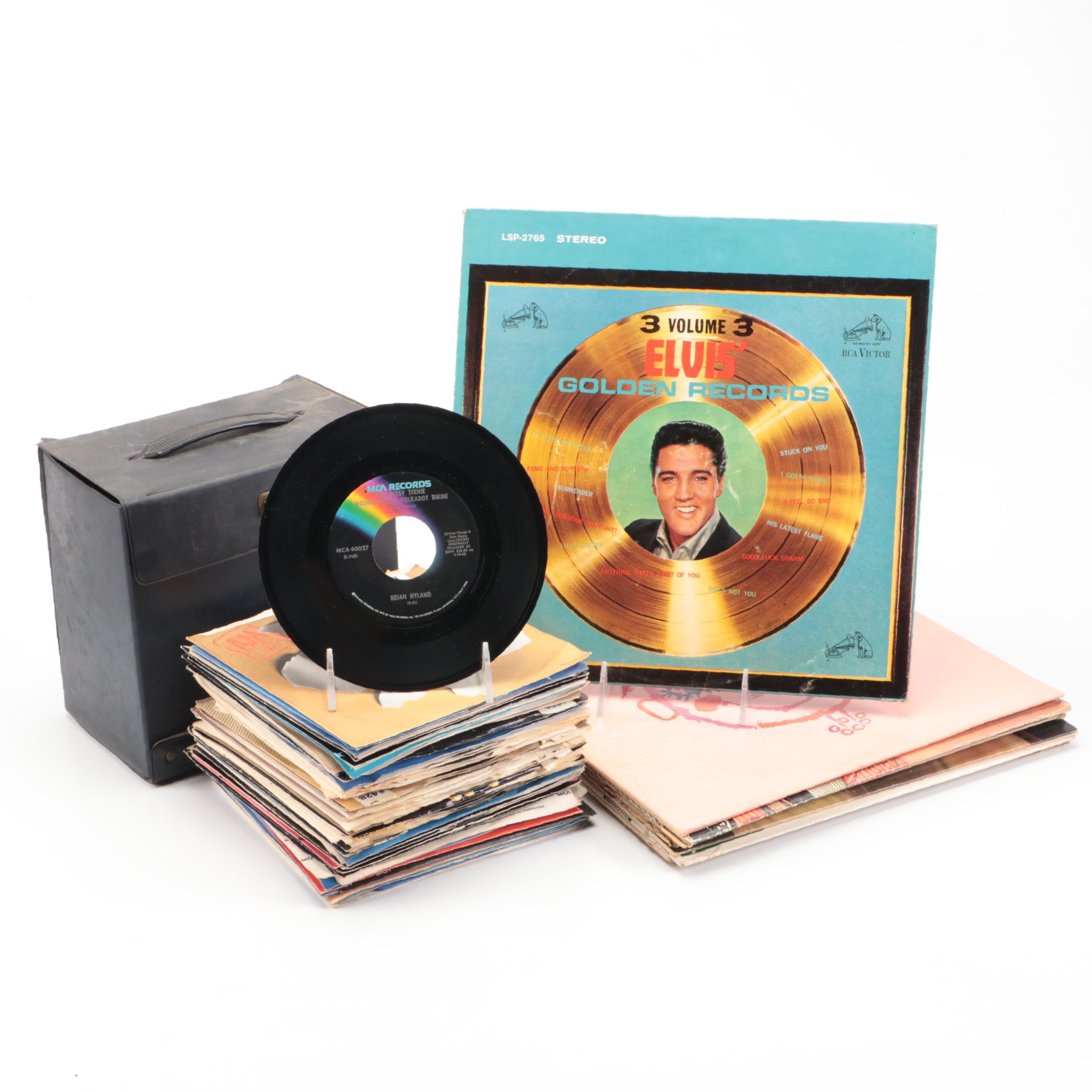 Elvis, The Beach Boys, John Denver and More Vinyl Records and Singles