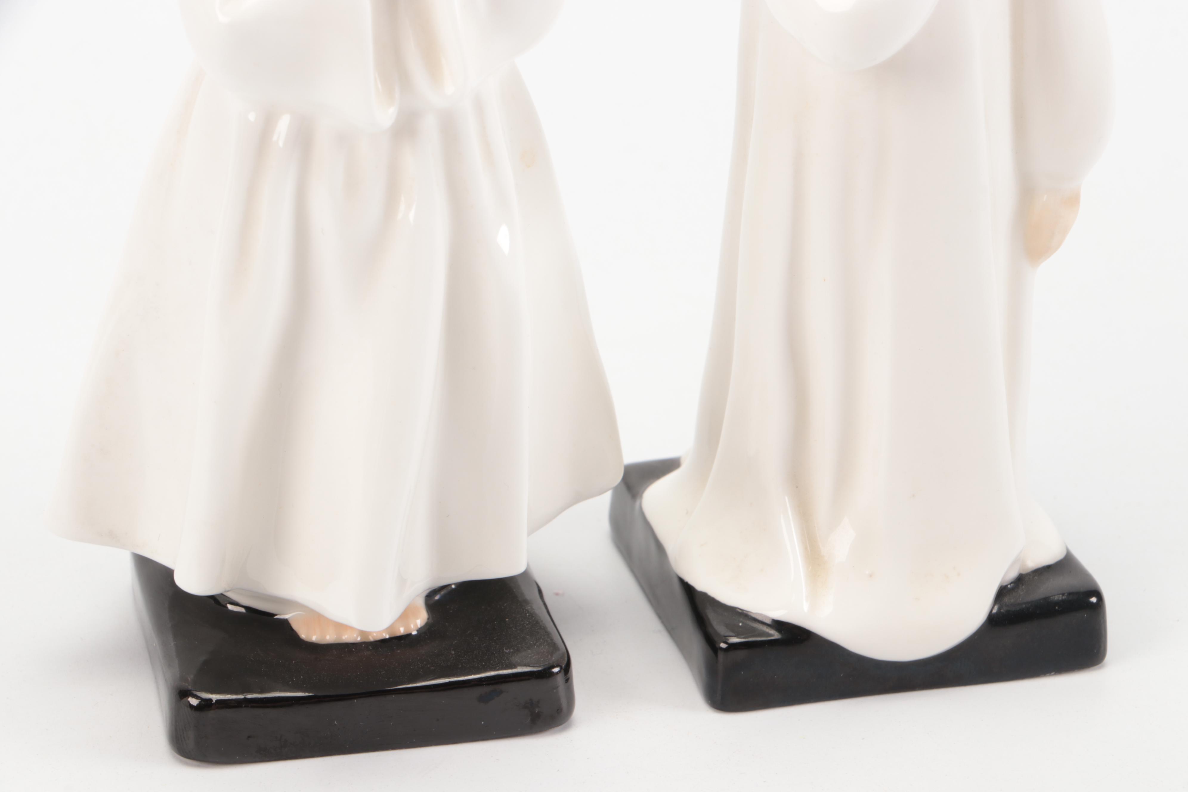 Royal Doulton "Kerry," "Bedtime," and "Darling" Bone China Figurines