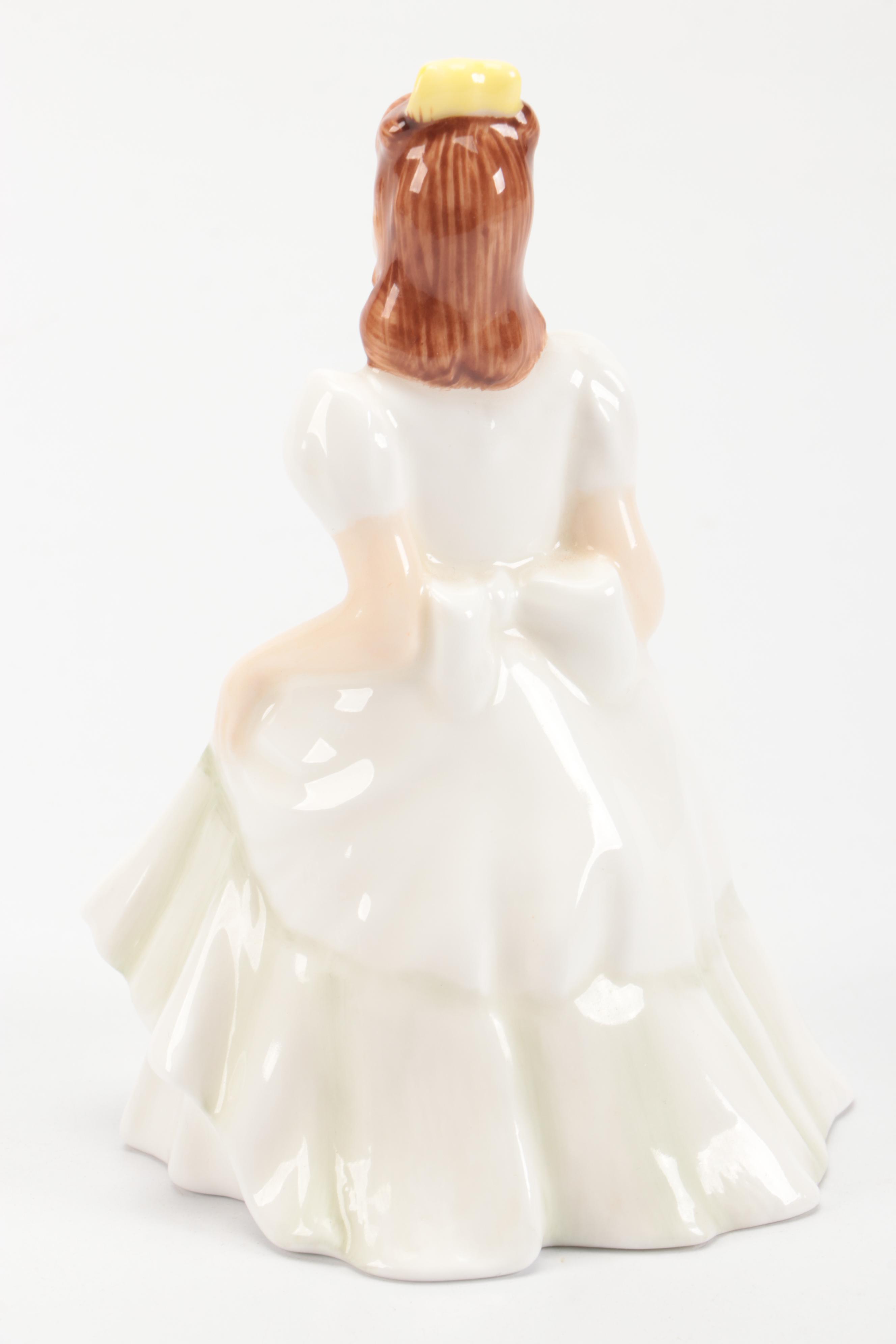 Royal Doulton "Kerry," "Bedtime," and "Darling" Bone China Figurines