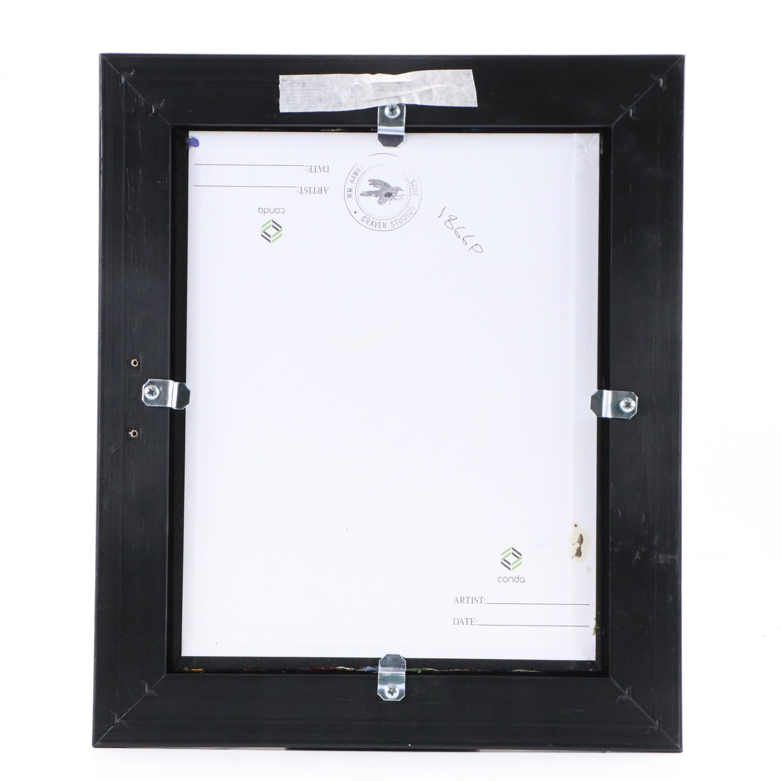 William Hawkins Landscape Oil Painting, 2025