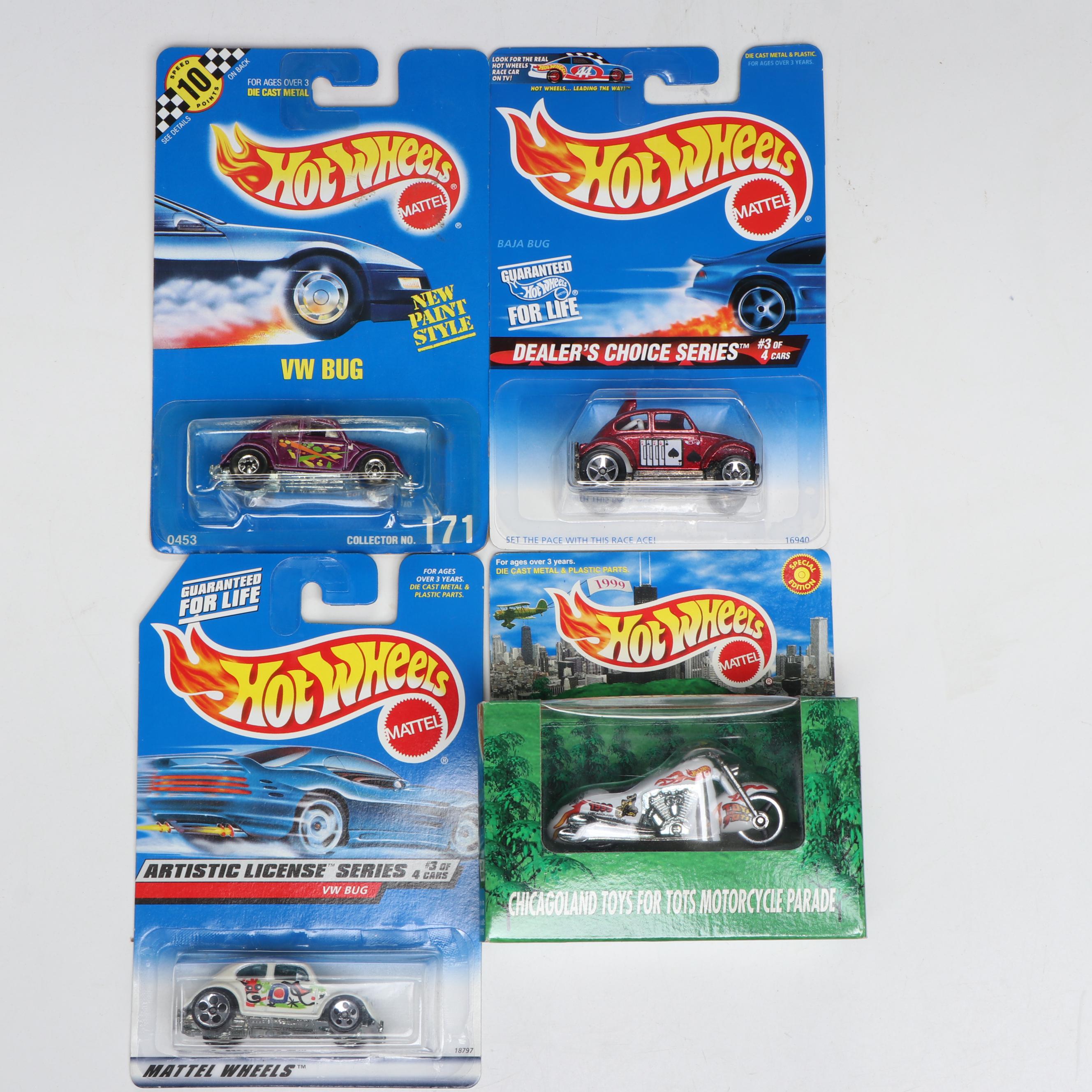Hot Wheels "Blue Angels VW Bus," "Scorchin' Scooter" and More Toy Cars