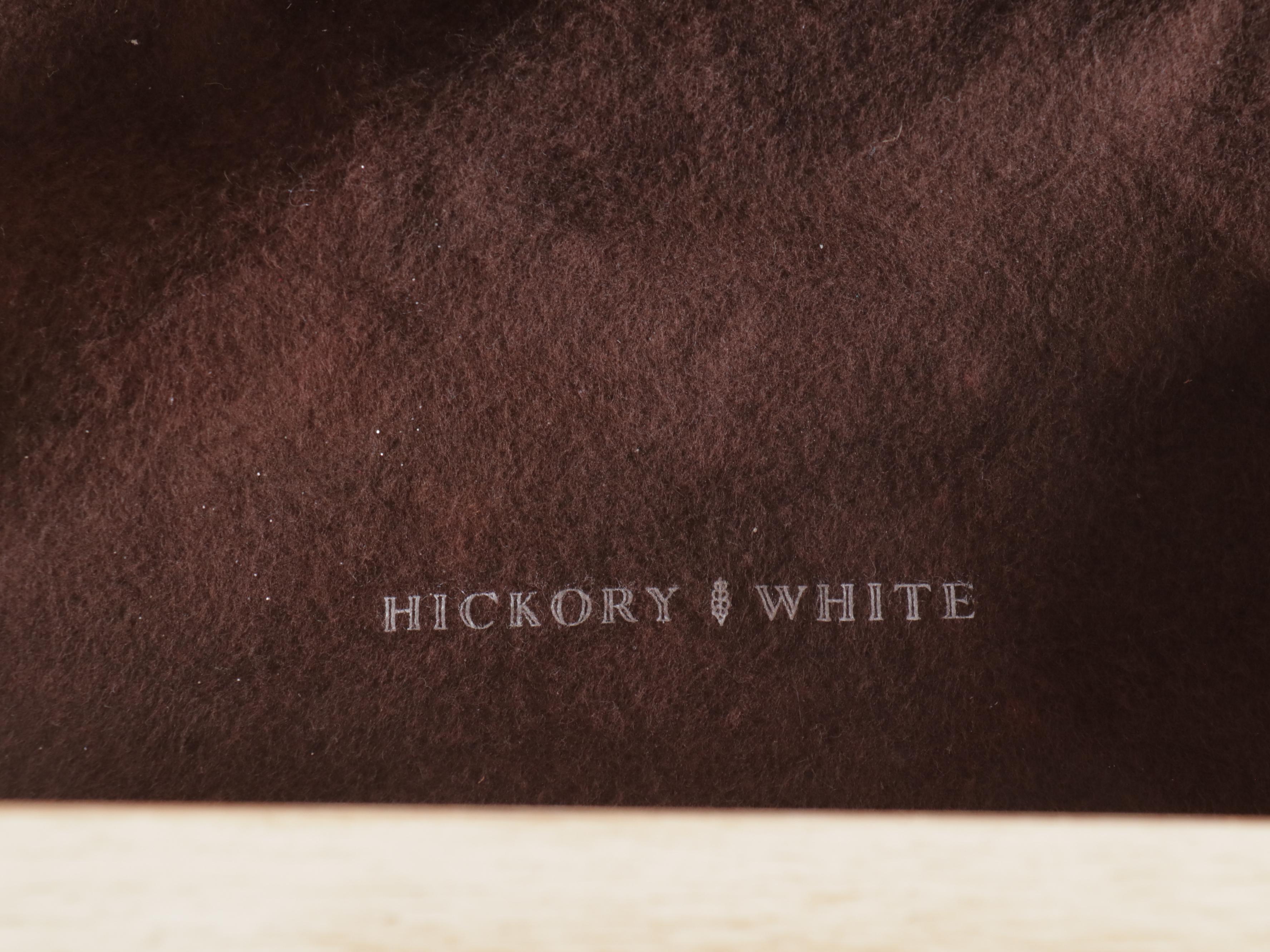 Hickory White Antiqued Painted Wood and Marble Top "Old World" Server