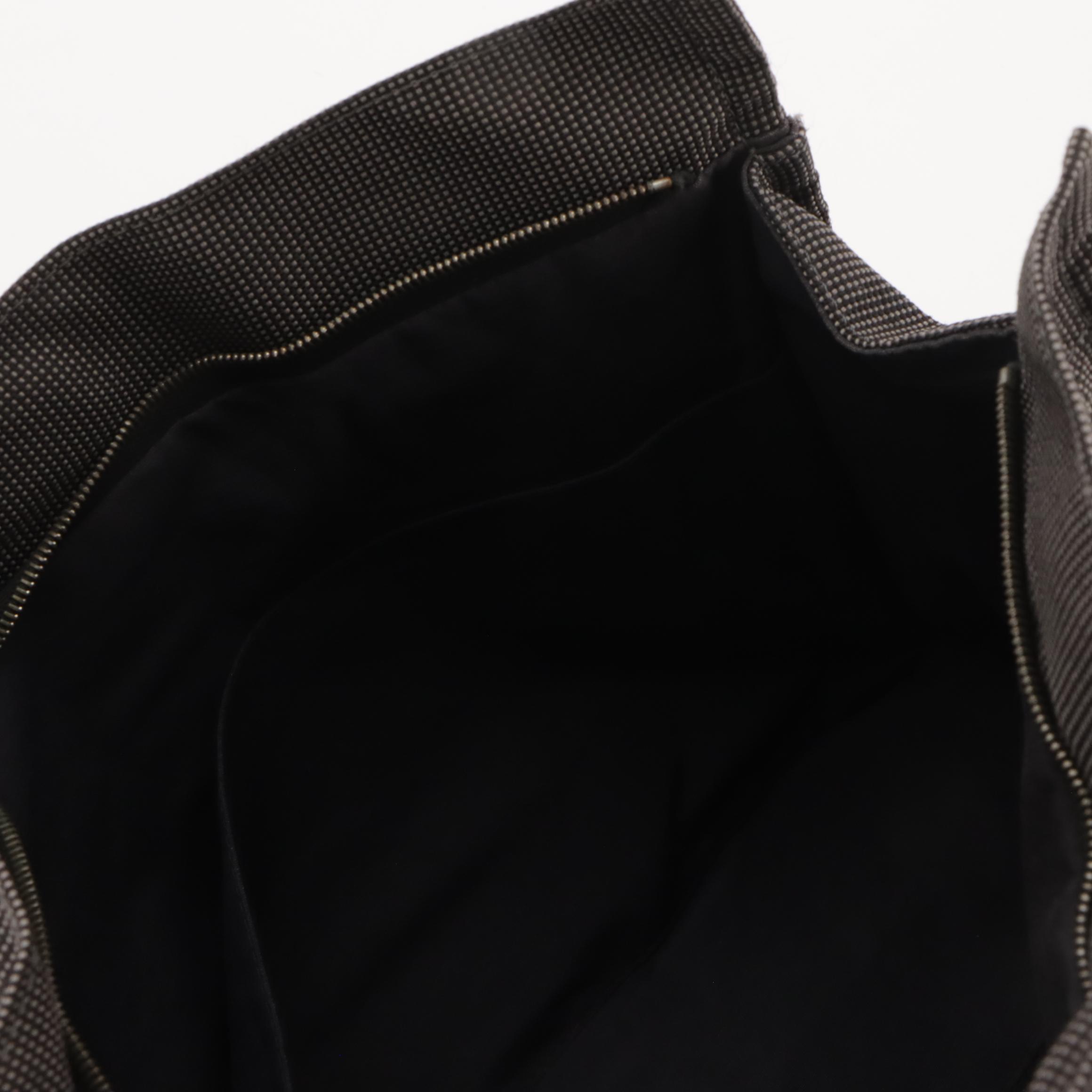 Hermès Toile Canvas Herline Zip Clutch