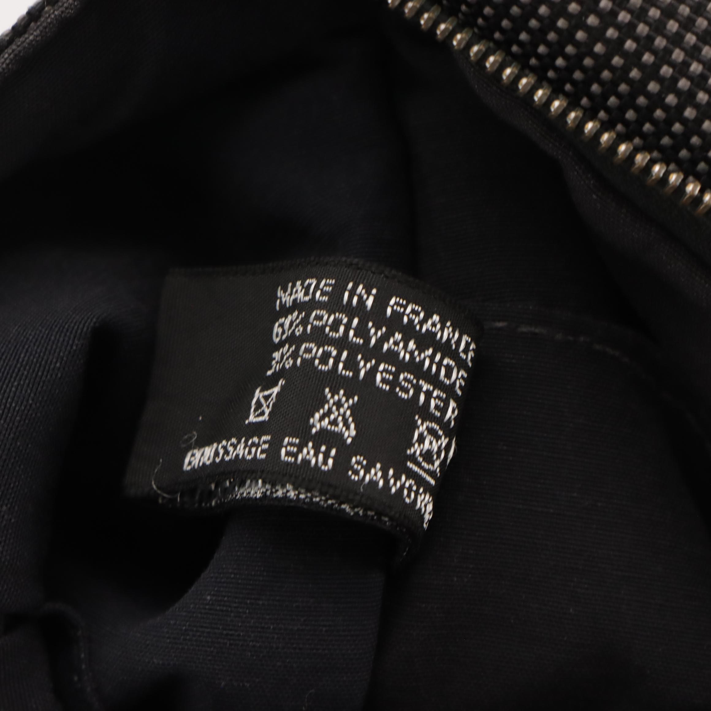 Hermès Toile Canvas Herline Zip Clutch