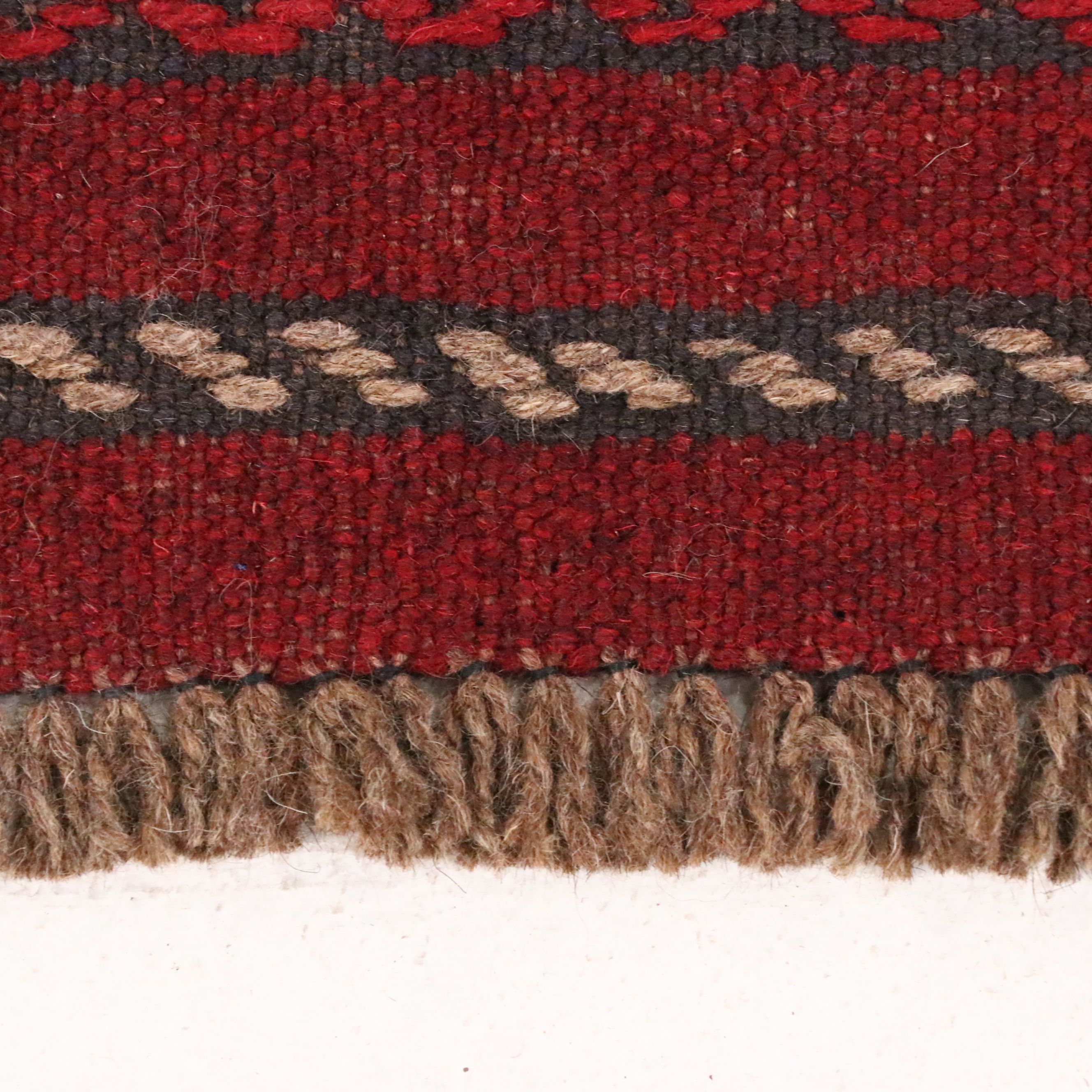 2'2 x 8'3 Handwoven Afghan Mashwani Carpet Runner