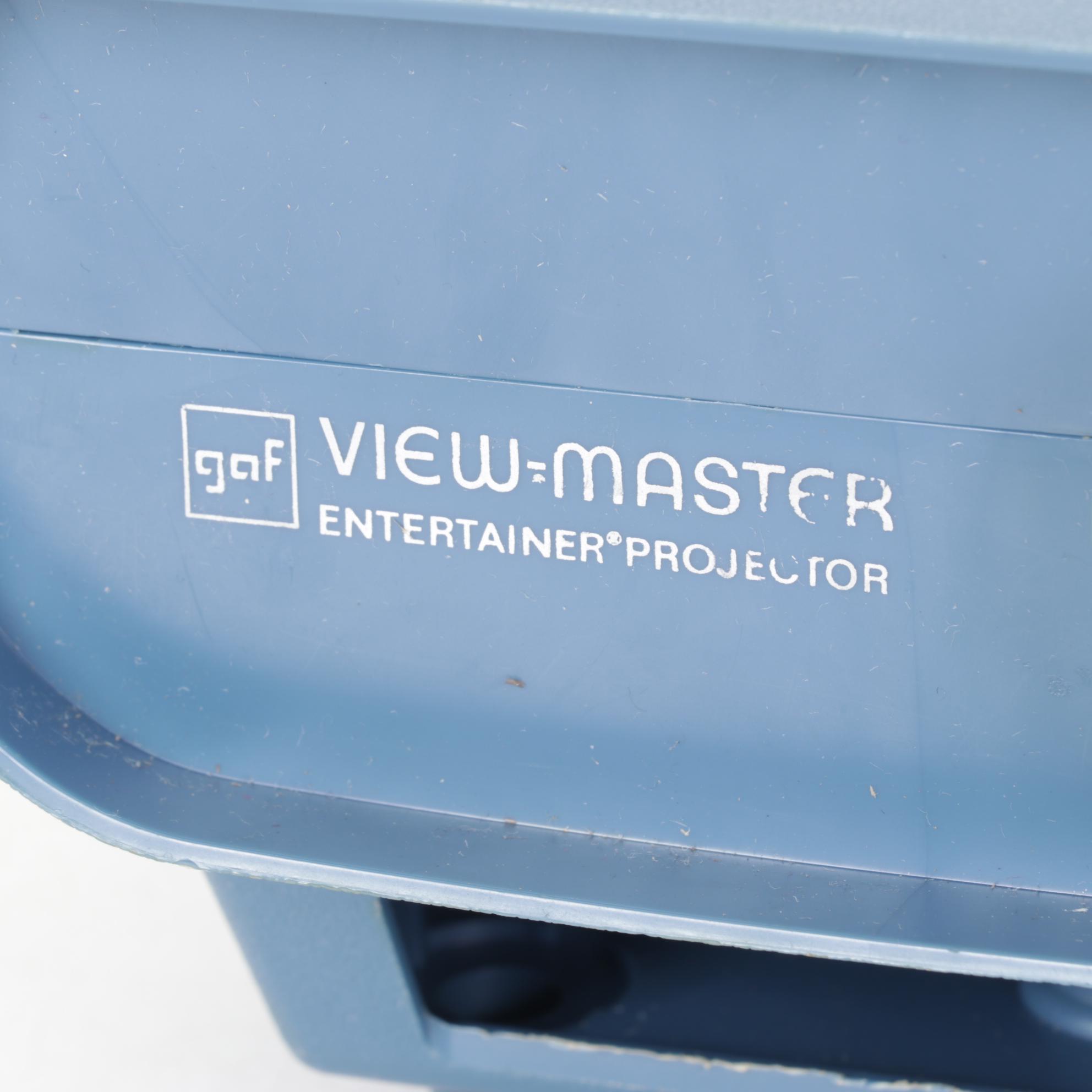 Gaf View-Master "Theatre in the Round" Projector and Stereoscope with Slides