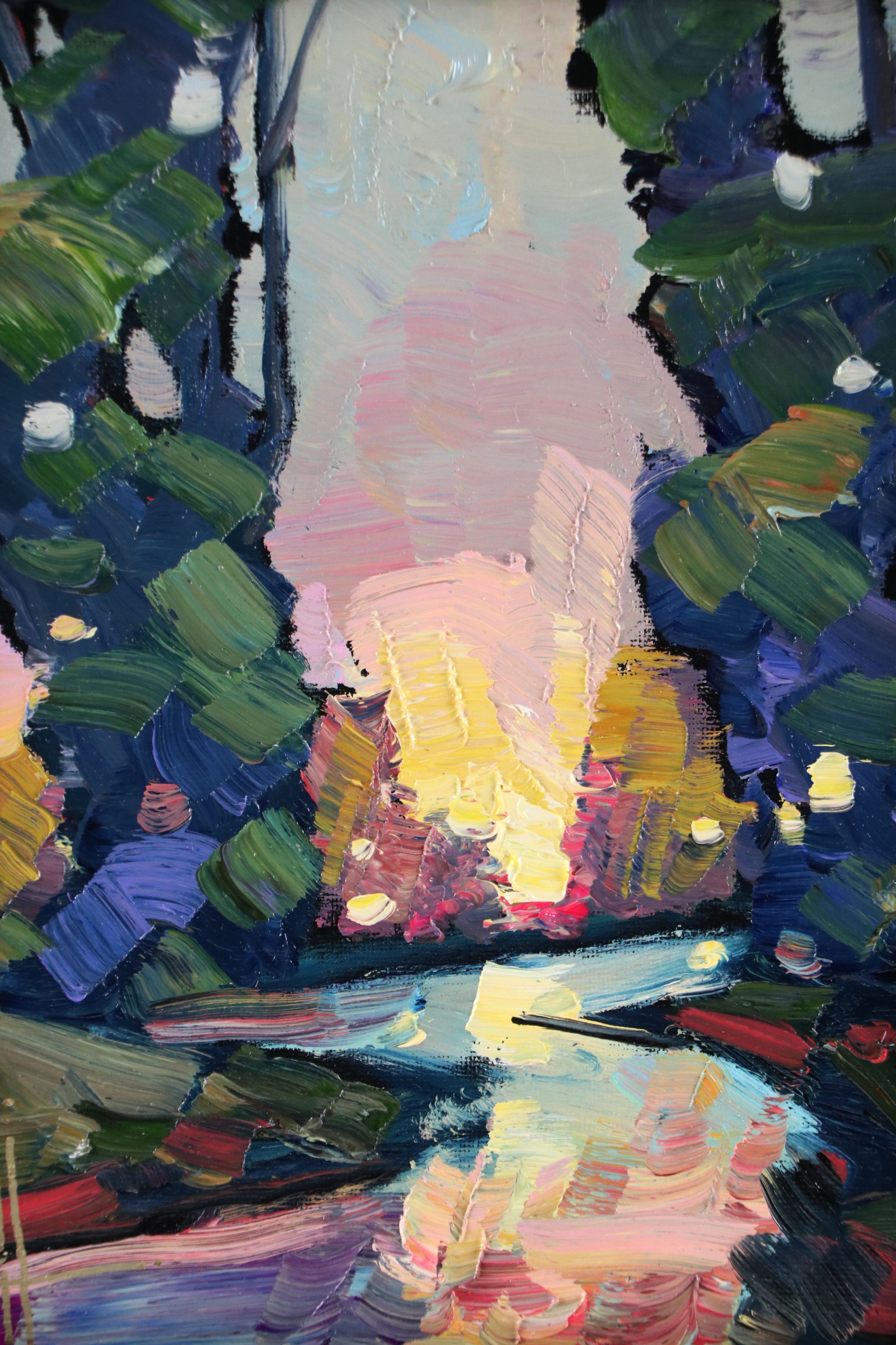 William Hawkins Landscape Oil Painting, 2025