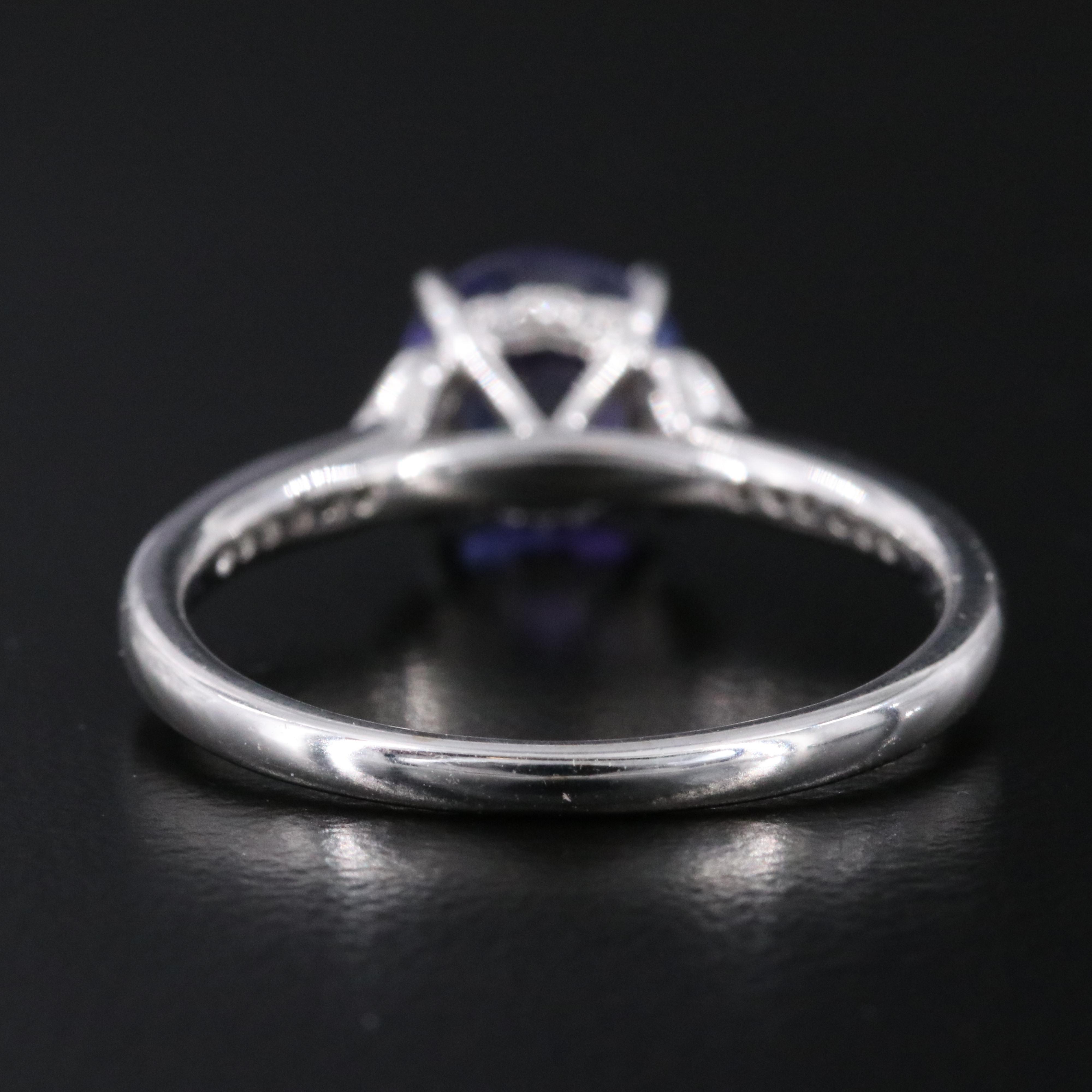 14K Tanzanite and Diamond Ring