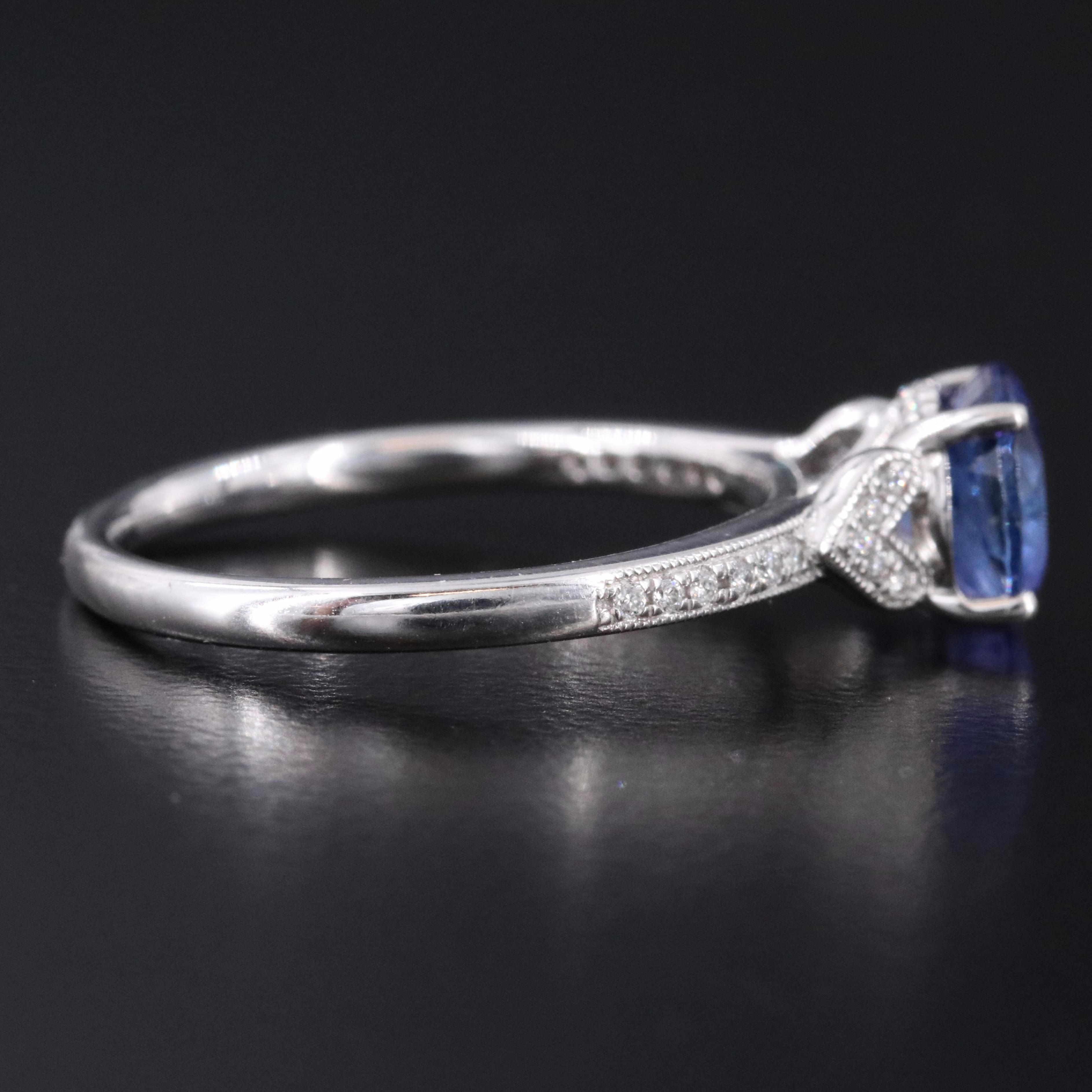 14K Tanzanite and Diamond Ring