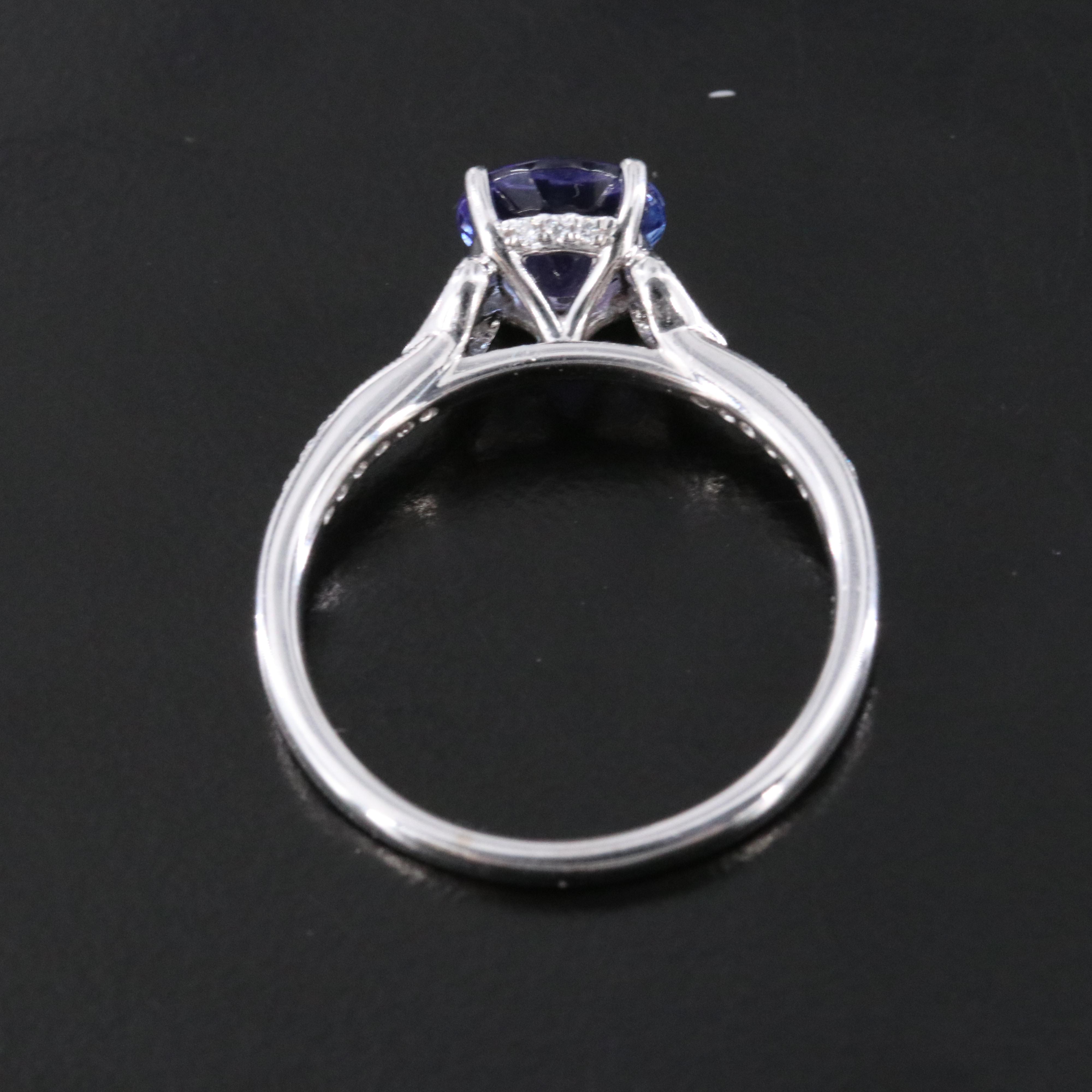 14K Tanzanite and Diamond Ring