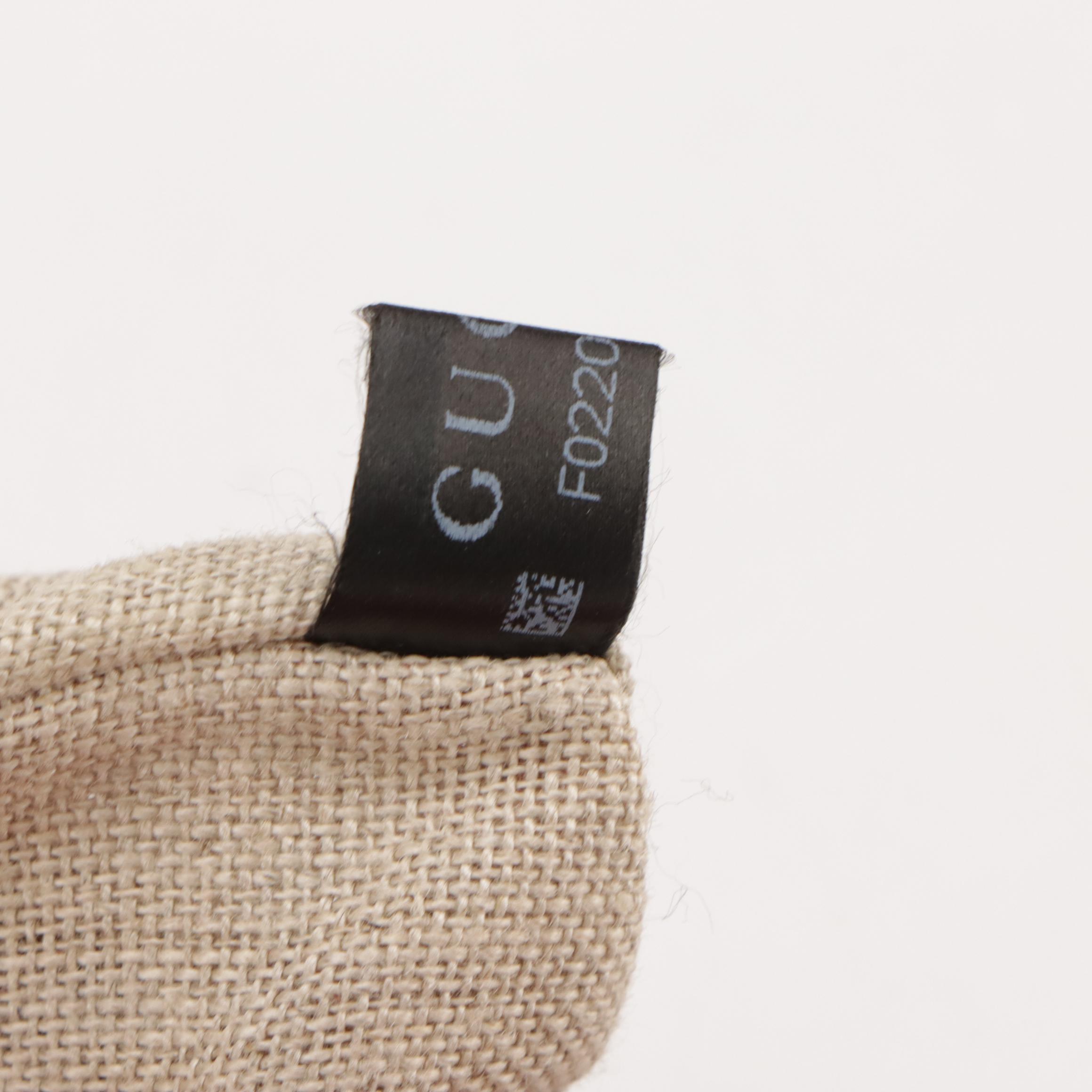 Gucci Bamboo Tassel Large Zip Pouch in Red Grained Calfskin Leather