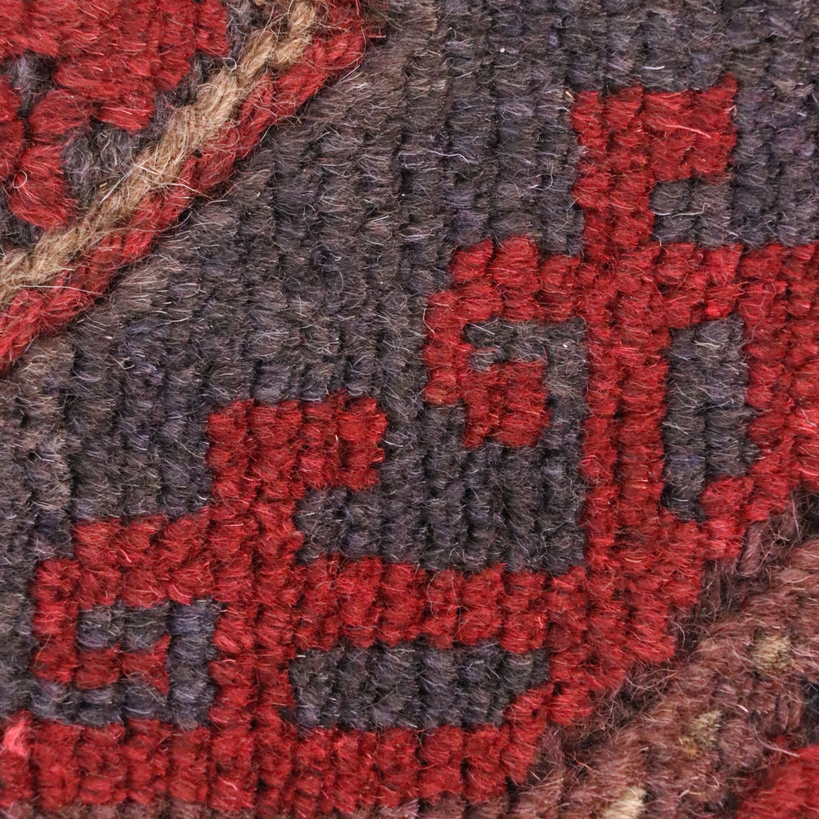 2'2 x 8' Hand-Knotted Afghan Mashwani Carpet Runner