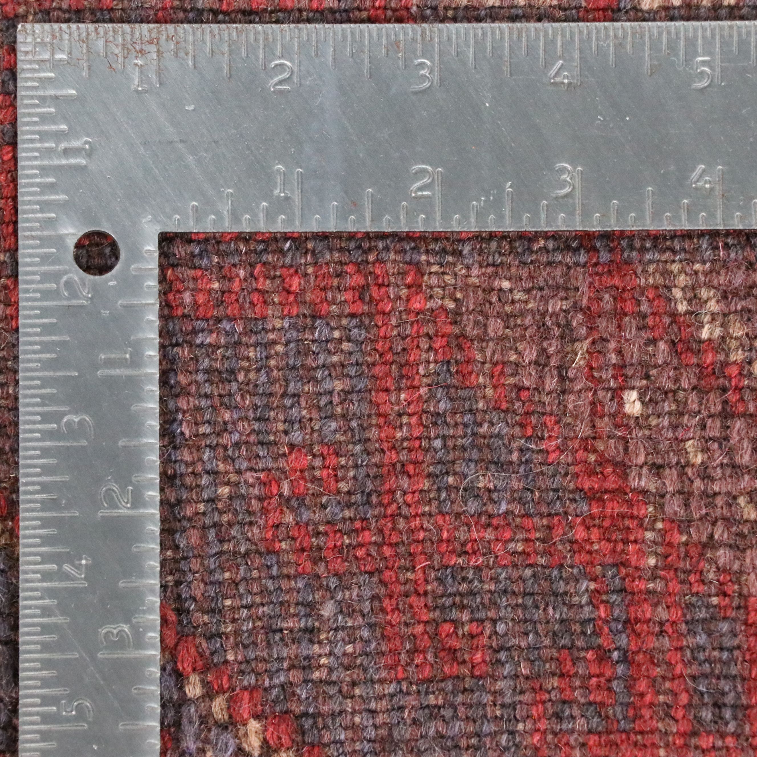 2'2 x 8' Hand-Knotted Afghan Mashwani Carpet Runner