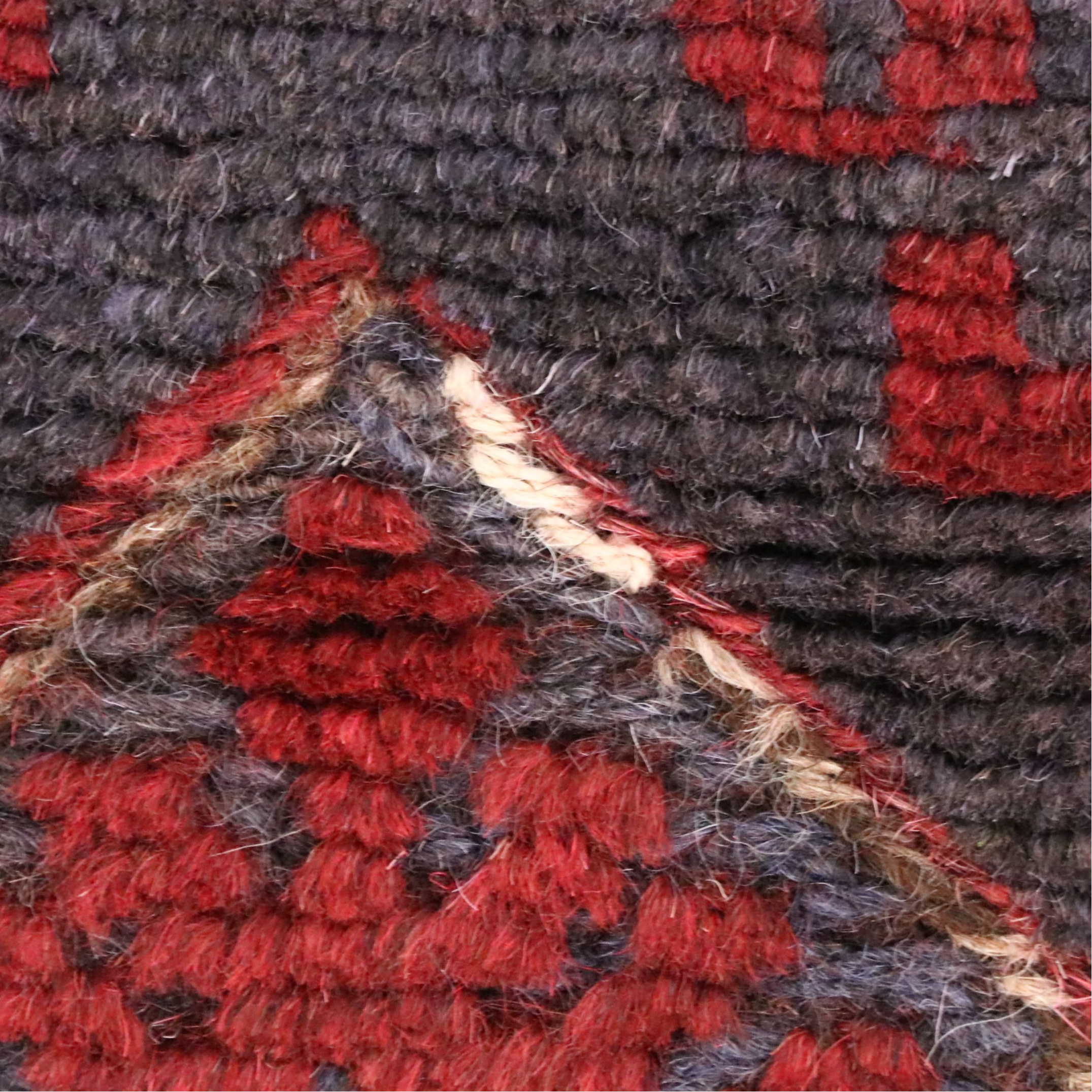 2'2 x 8' Hand-Knotted Afghan Mashwani Carpet Runner