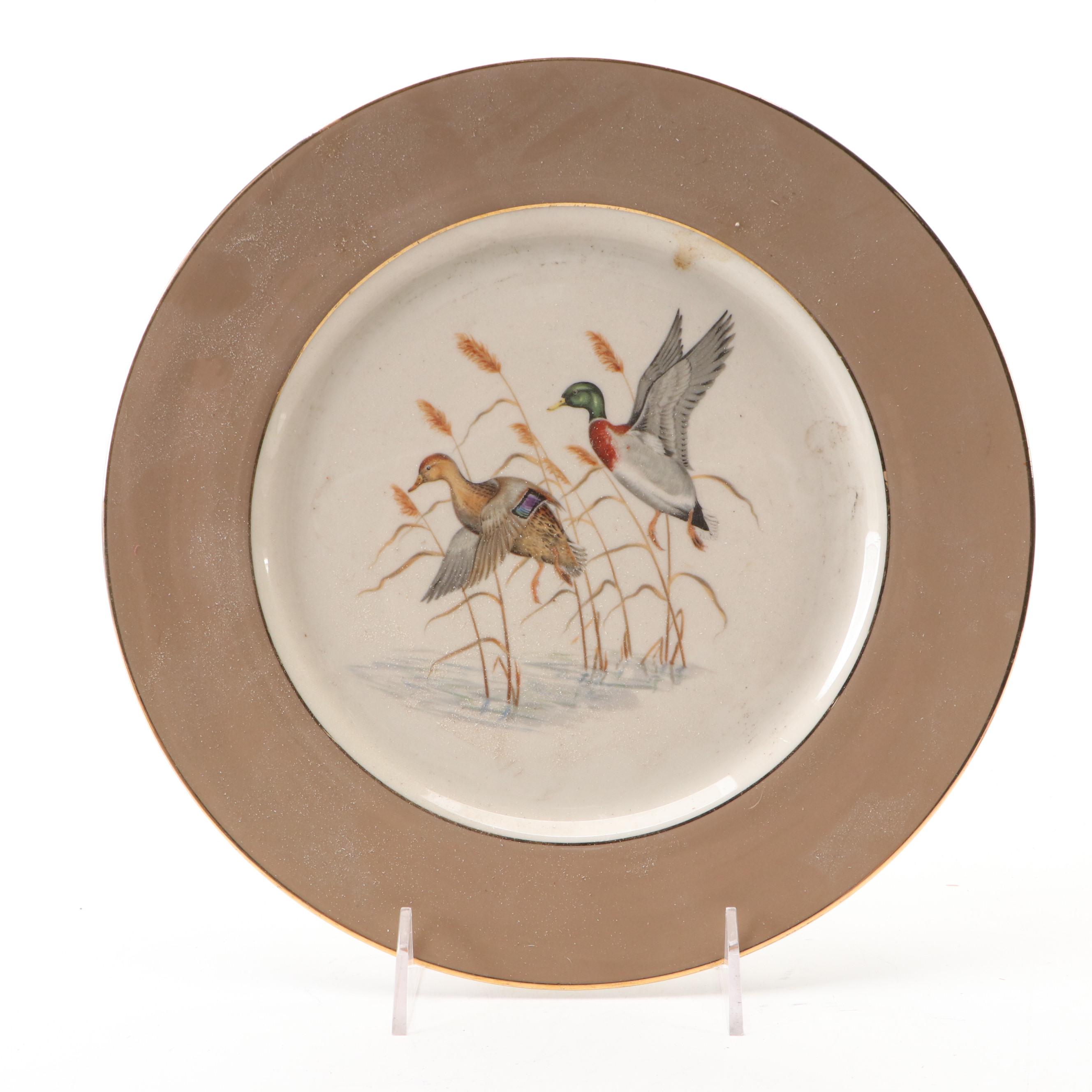 Eliot Porcelain Bird Plates