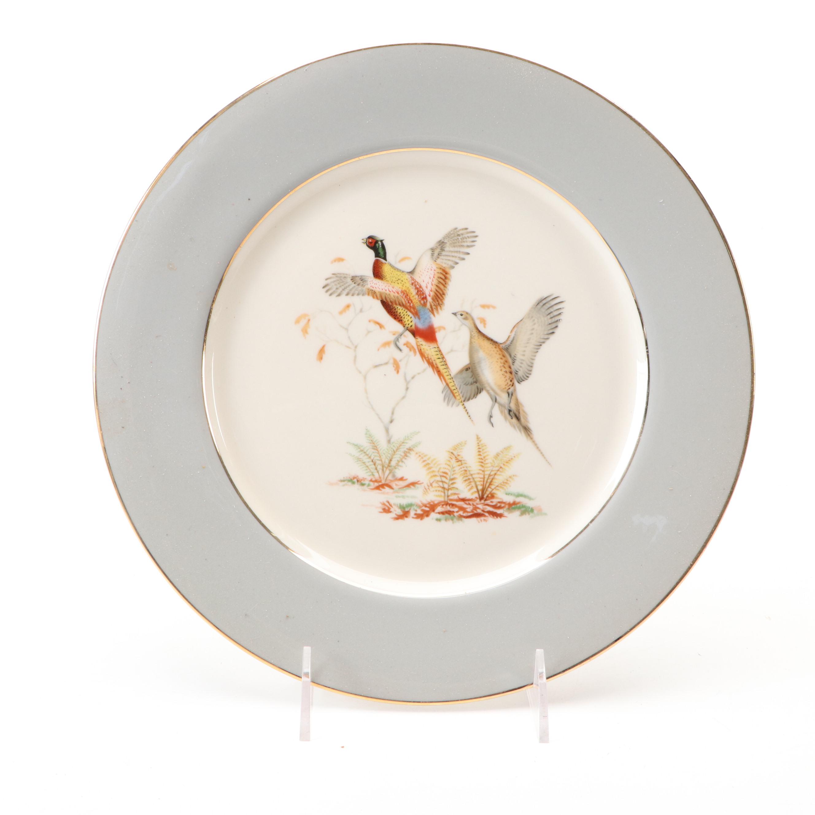 Eliot Porcelain Bird Plates