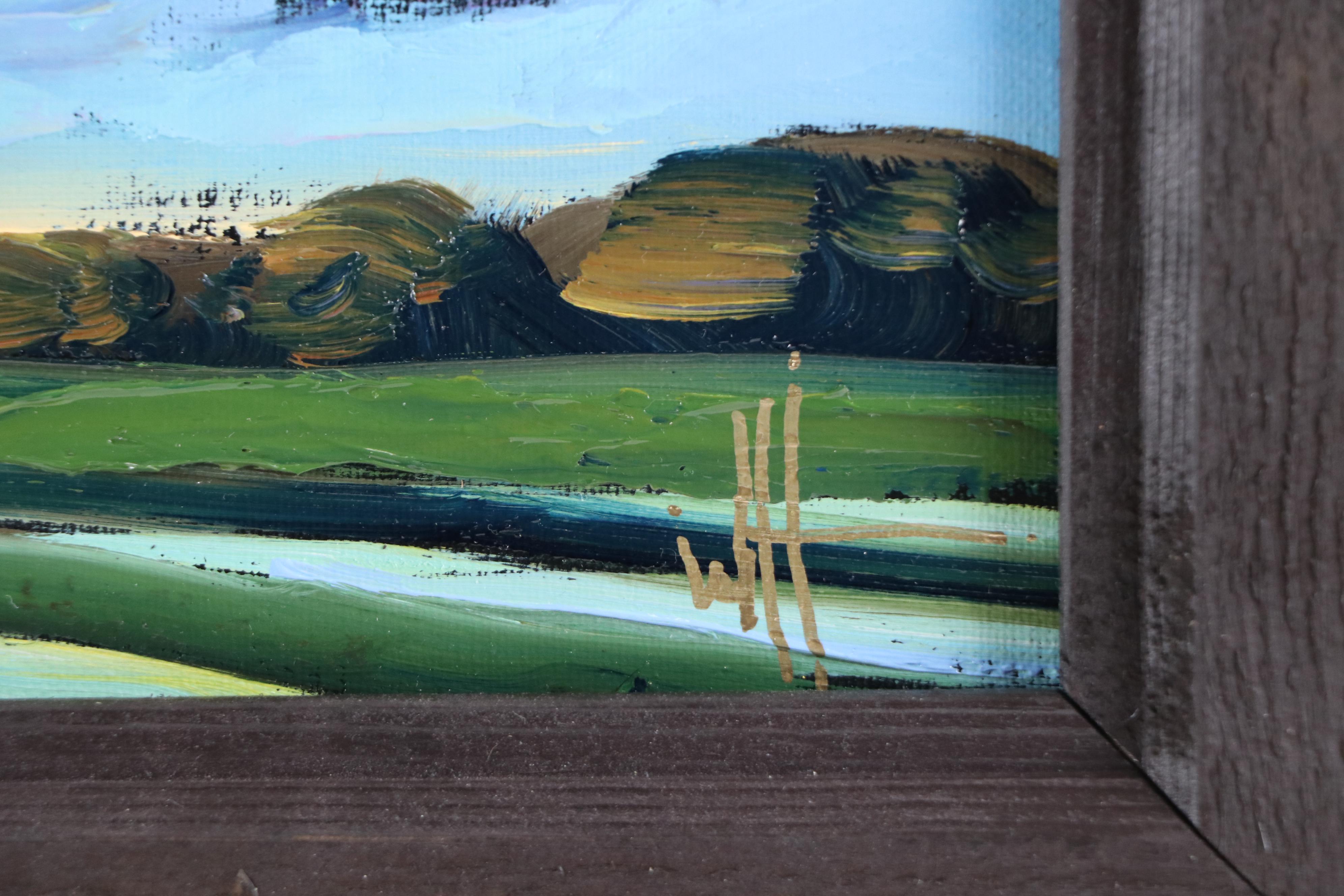 William Hawkins Landscape Oil Painting, 2025