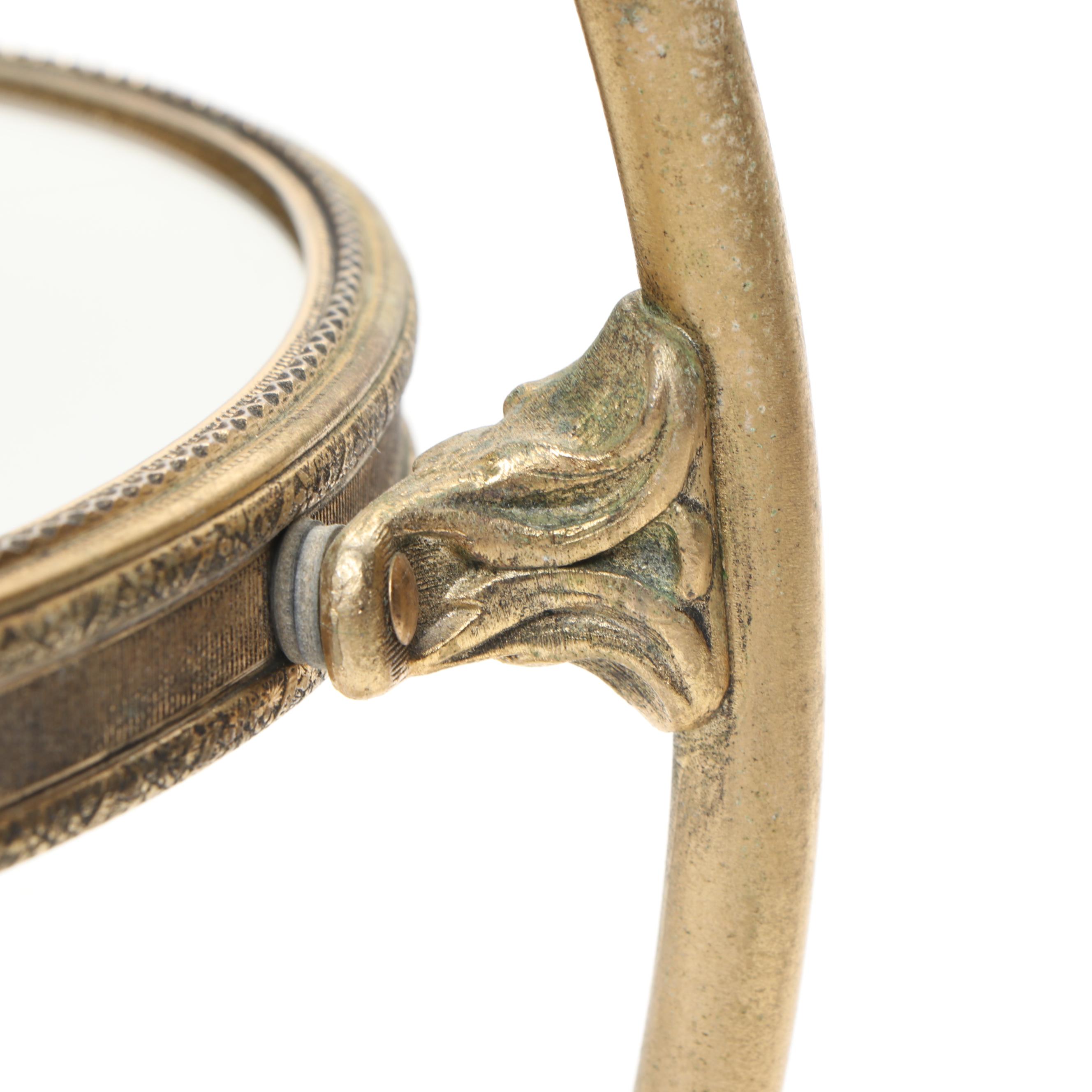 Hollywood Regency Style Illuminated Vanity Mirror, Mid to Late  20th Century