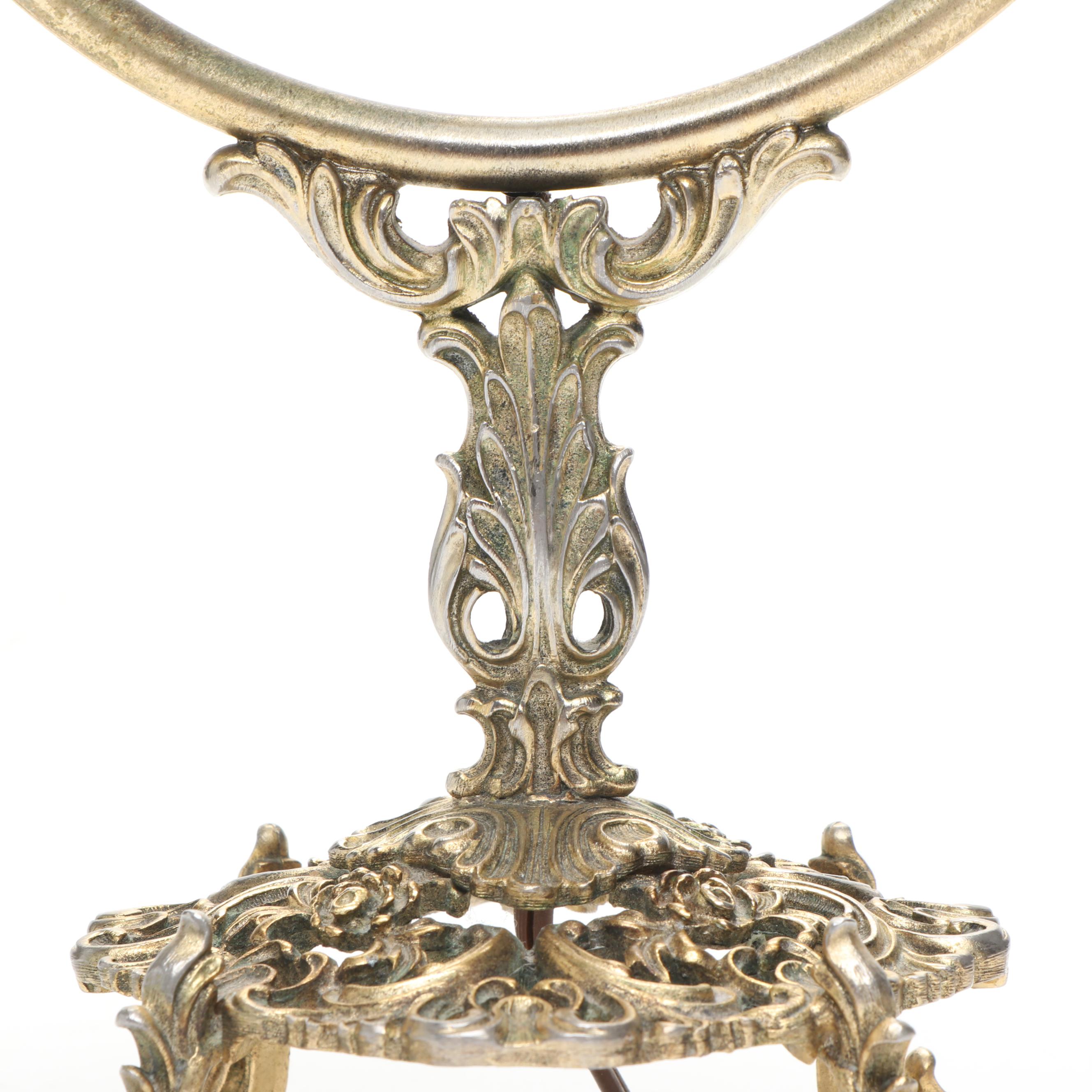 Hollywood Regency Style Illuminated Vanity Mirror, Mid to Late  20th Century