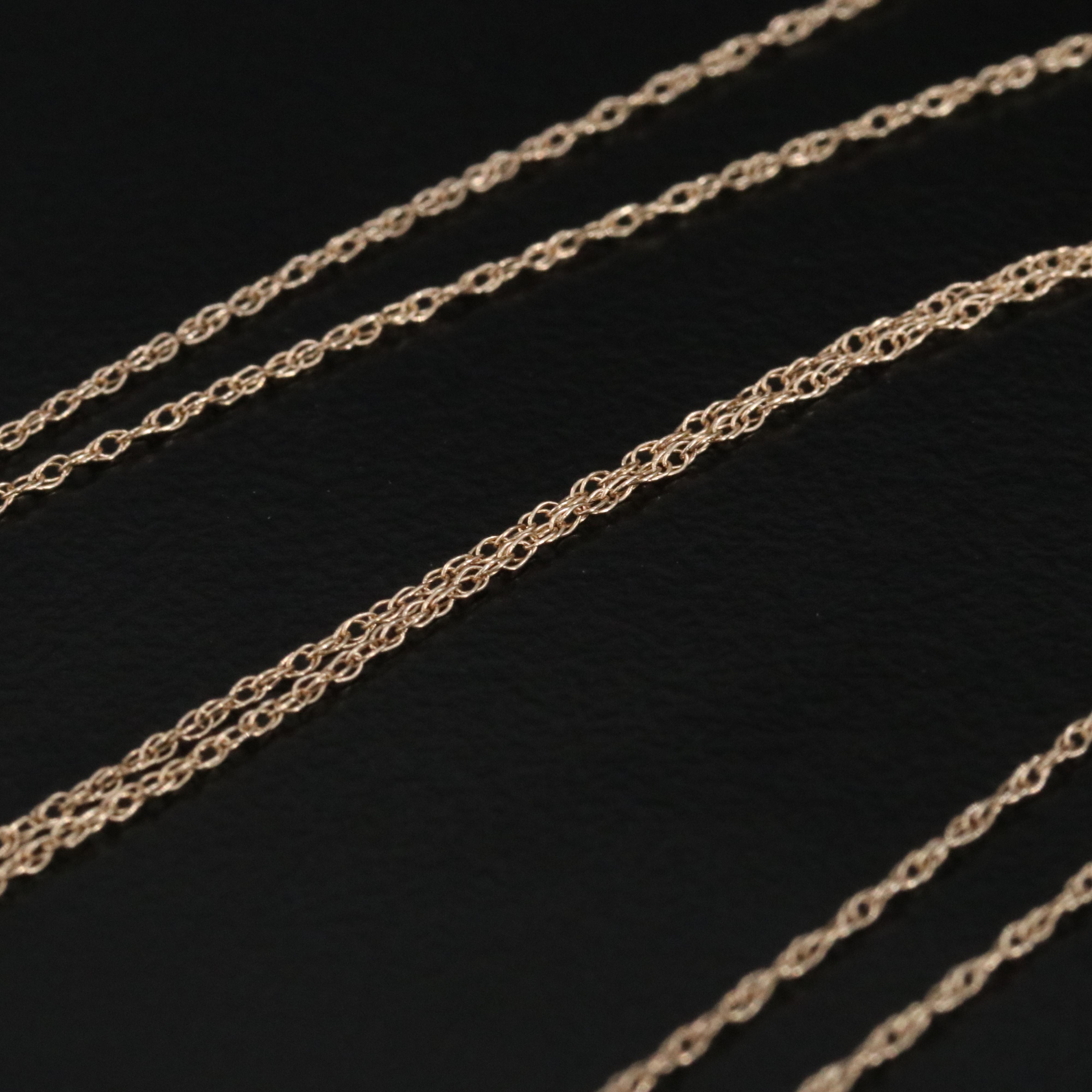 10K Topaz and Diamond Pendant Necklace