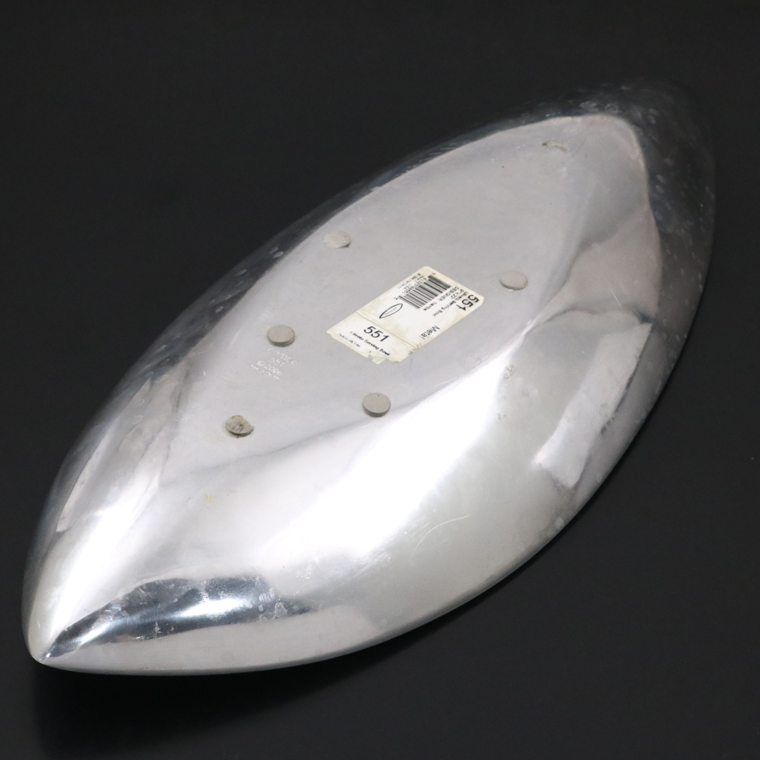 Nambé Scalloped and Oval Metal Trays