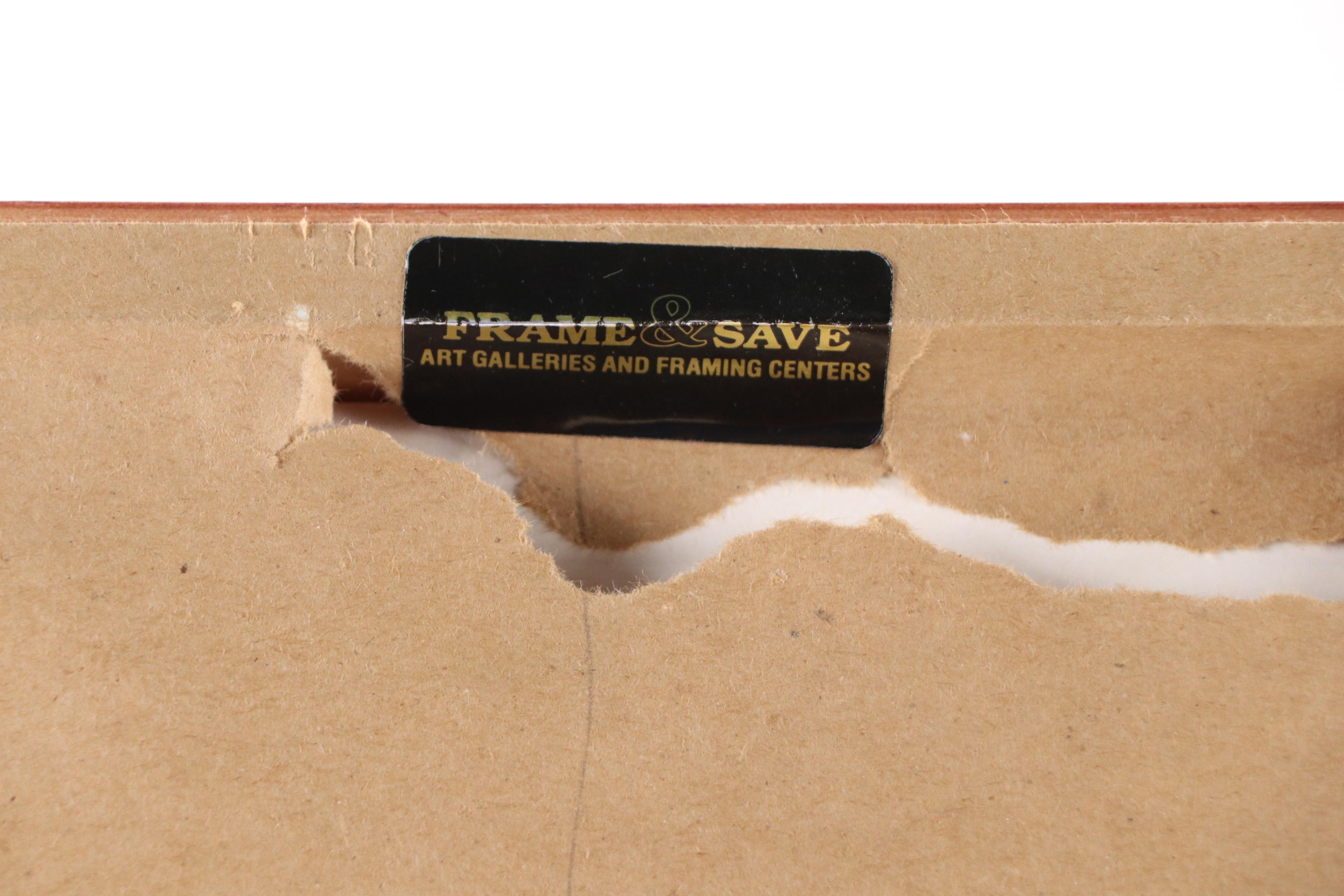 Chinese Ink and Watercolor Painting of Tiger, 20th Century