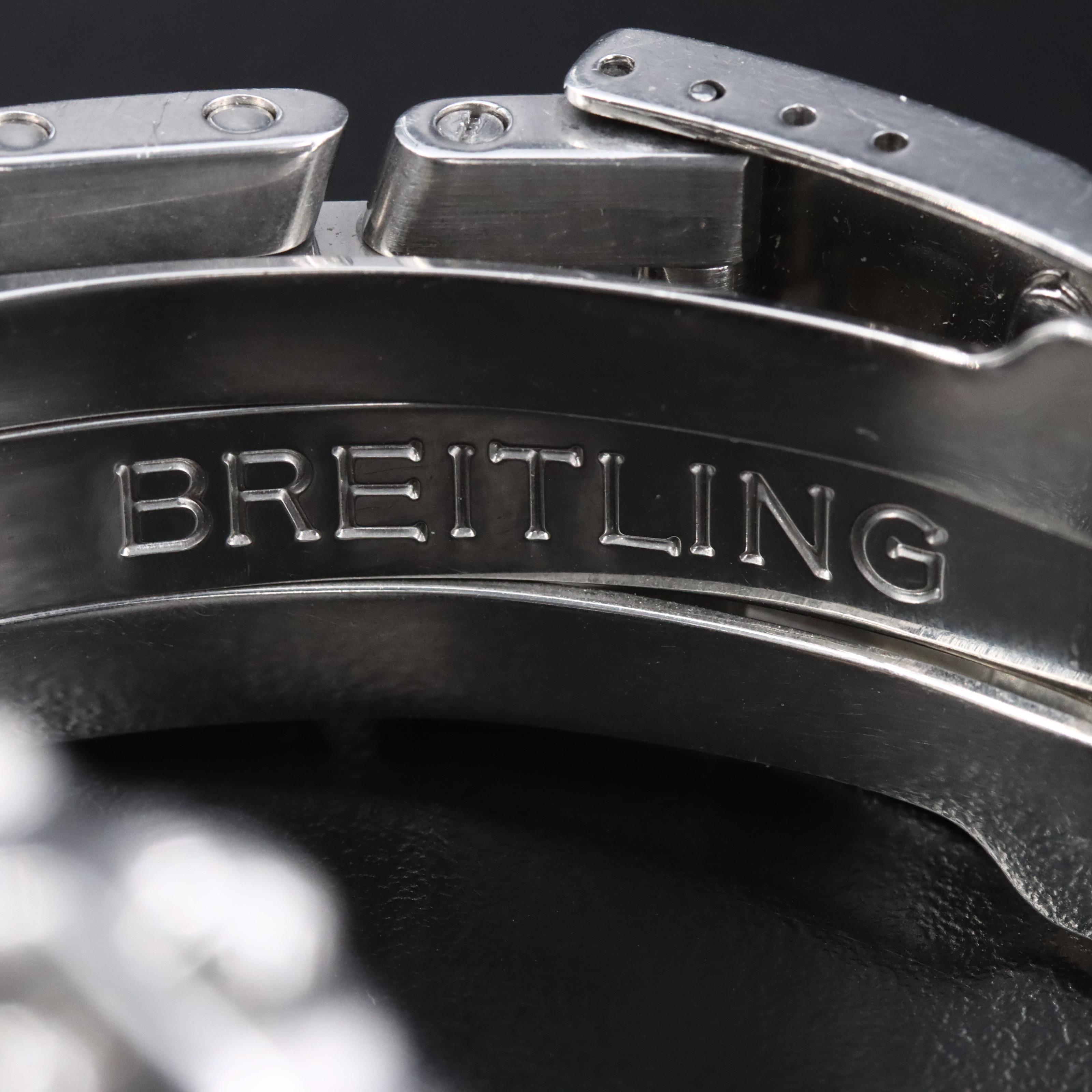 1998 Breitling Chronomat Stainless Steel Blackbird A 13050.1 Watch
