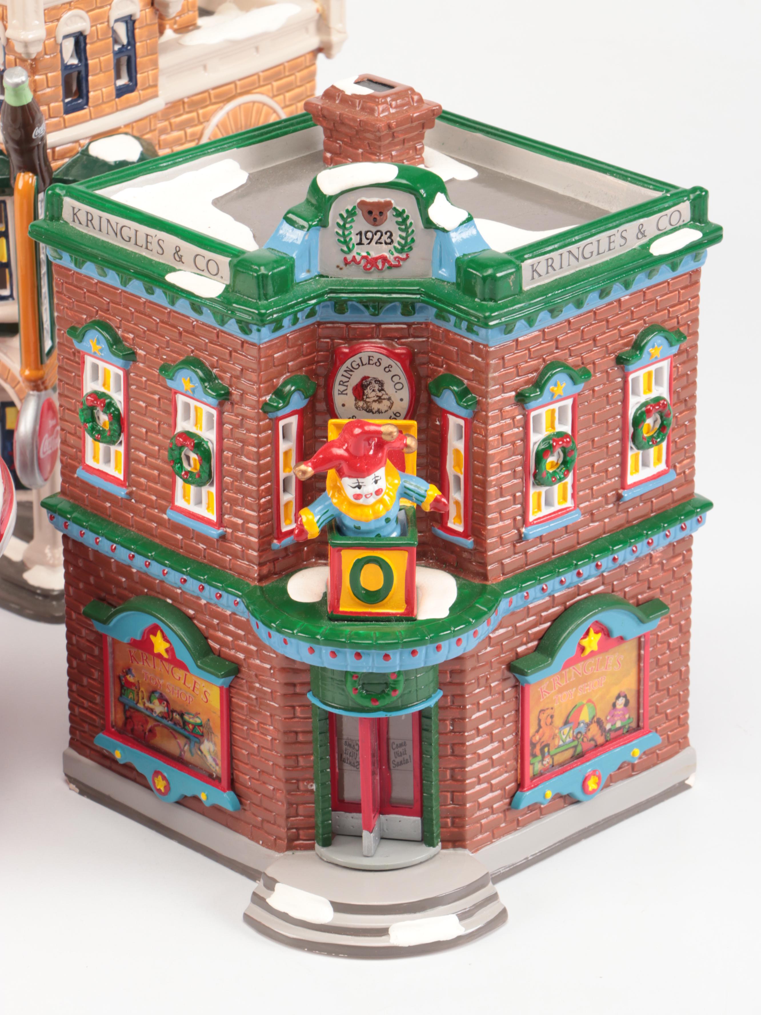 Department 56 "Nikki's Coca Shop" and More Snow Village Decor