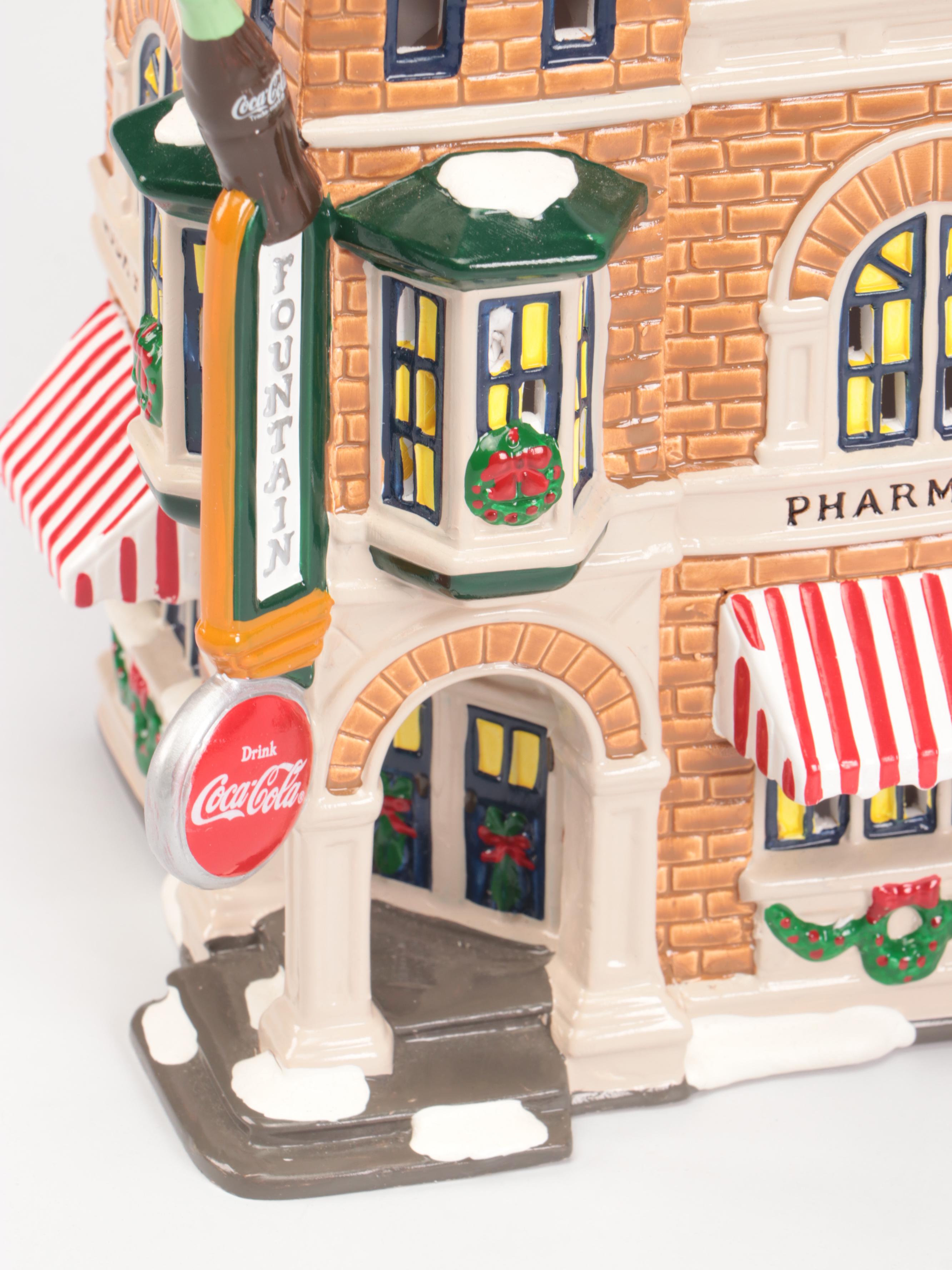 Department 56 "Nikki's Coca Shop" and More Snow Village Decor