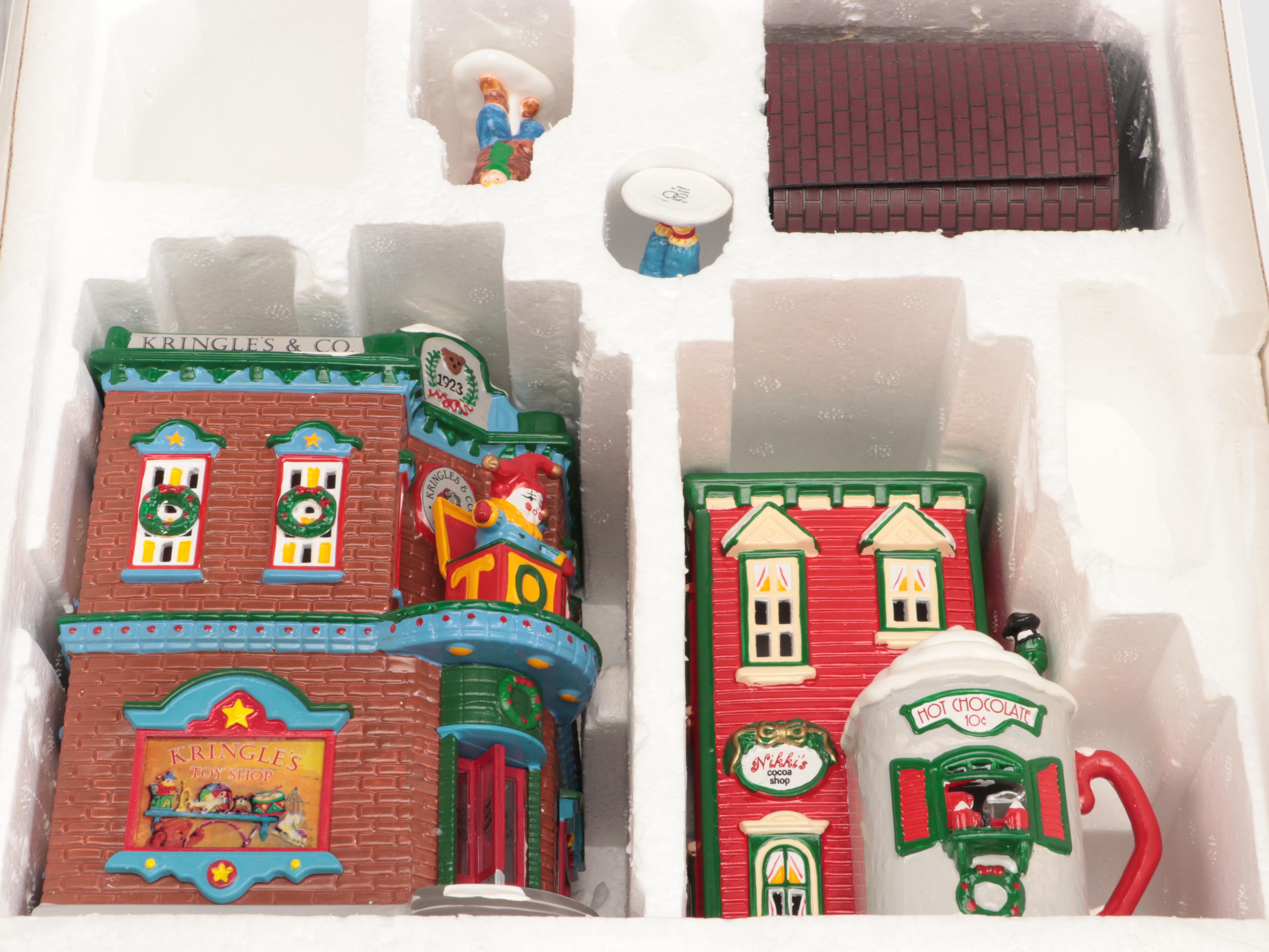 Department 56 "Nikki's Coca Shop" and More Snow Village Decor