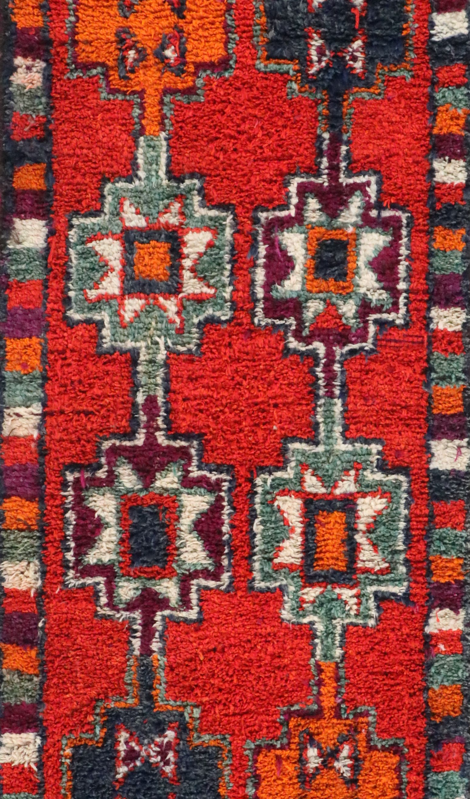 3'4" x 12'5 Hand-Knotted Turkish Anatolian Runner