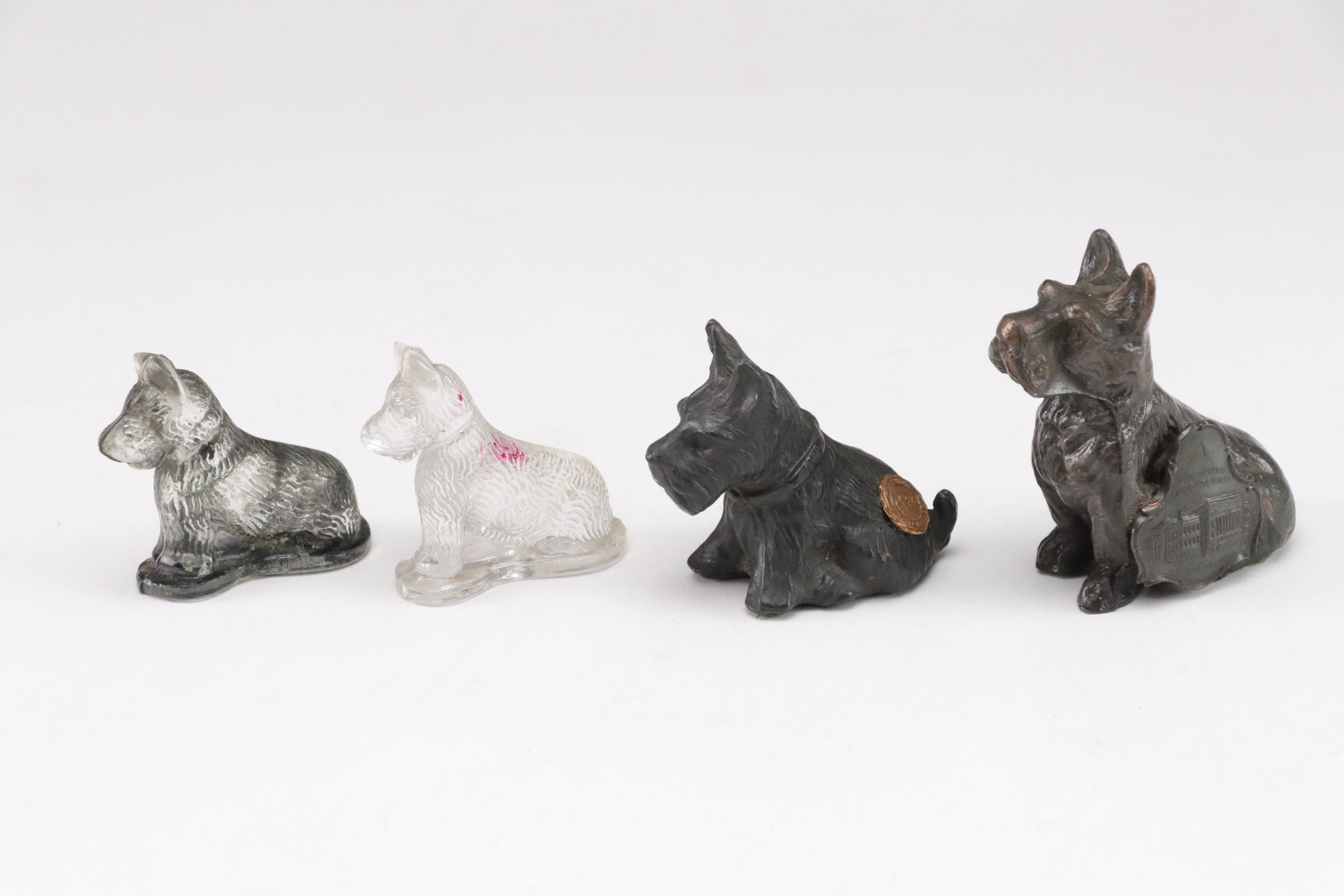 Scottish Terrier, Dachshund & Other Assorted Dog Breed Figurines