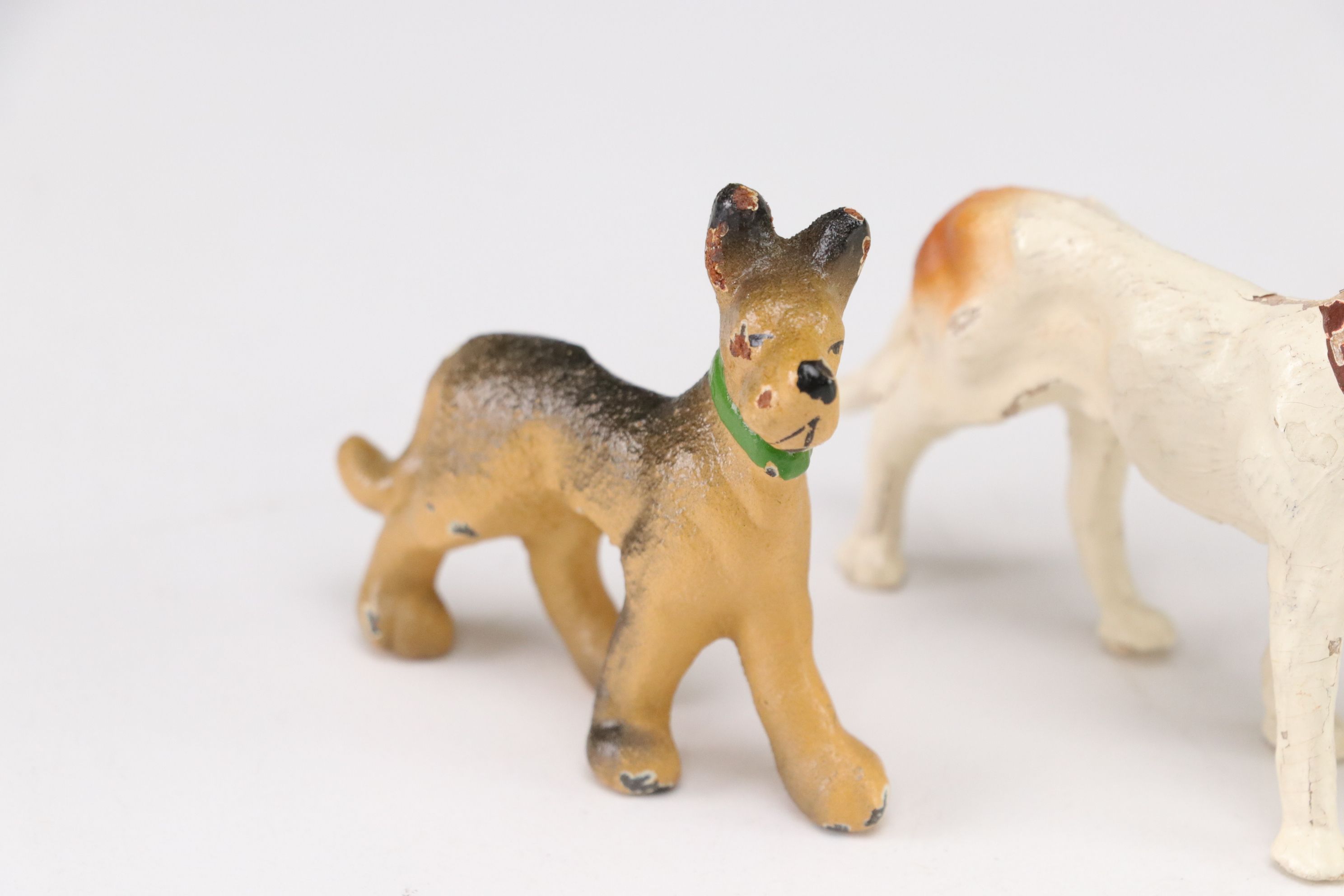 Scottish Terrier, Dachshund & Other Assorted Dog Breed Figurines