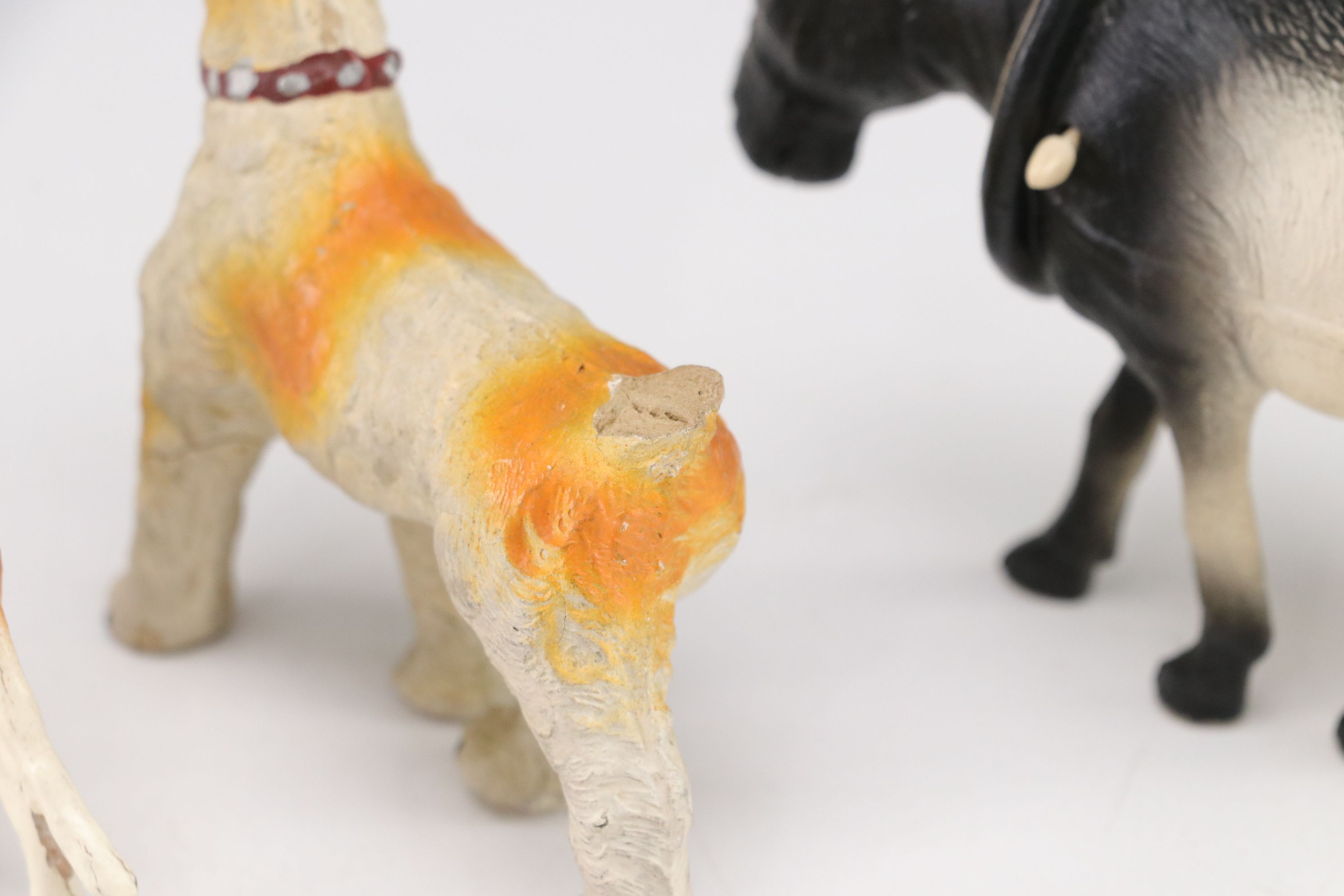 Scottish Terrier, Dachshund & Other Assorted Dog Breed Figurines