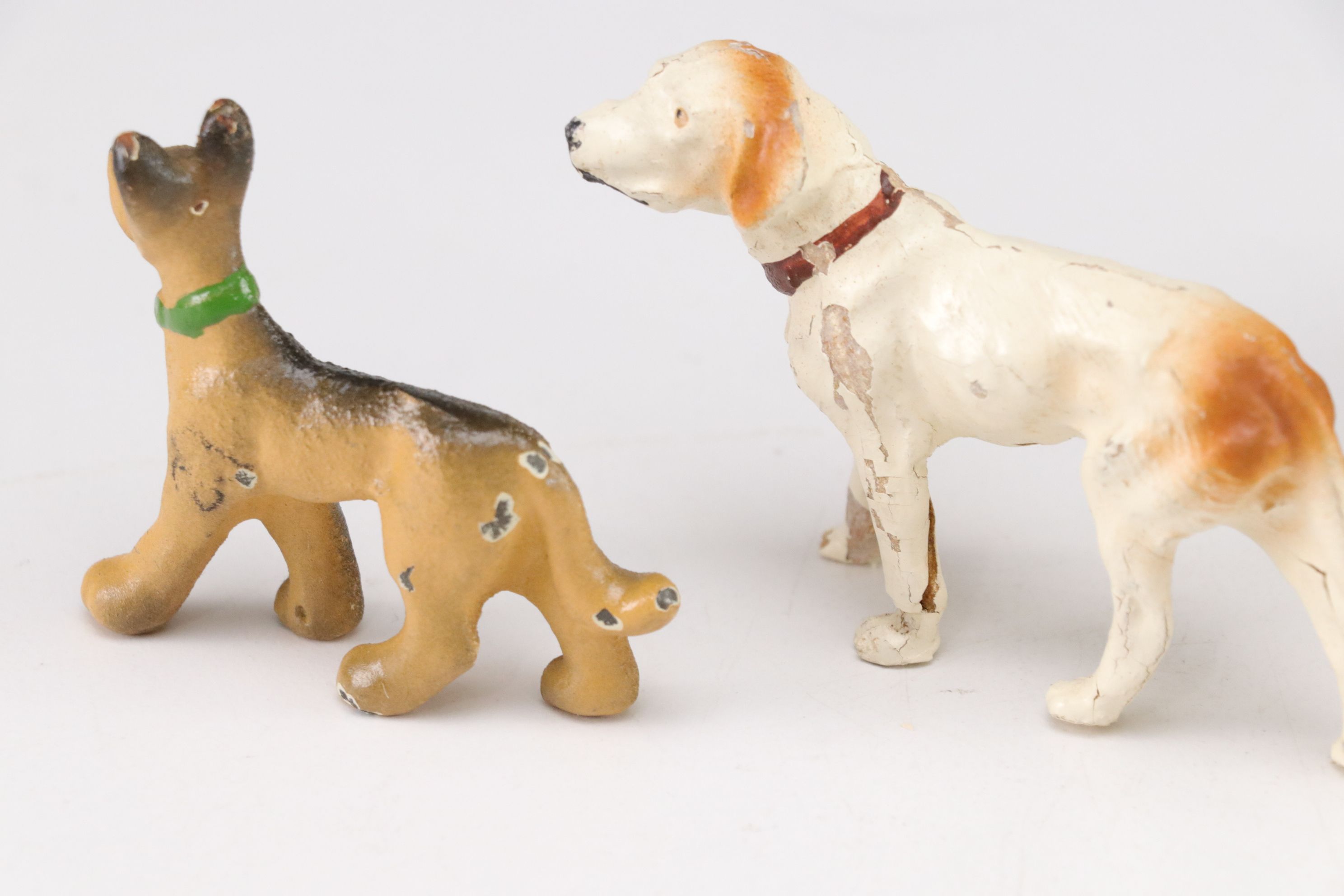 Scottish Terrier, Dachshund & Other Assorted Dog Breed Figurines