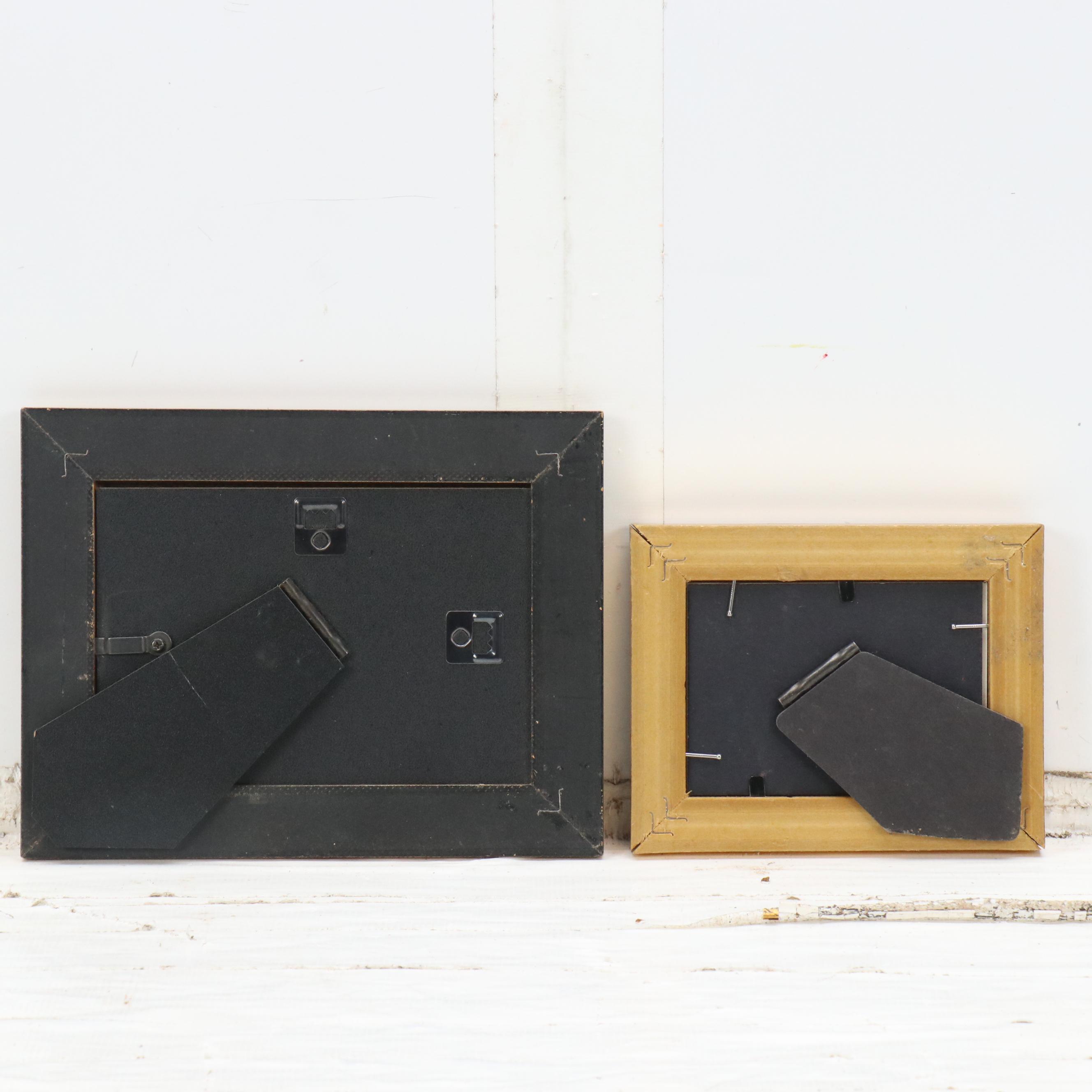 Timothy Clyde Strain Miniature Still Life Watercolor Paintings, 21st Century