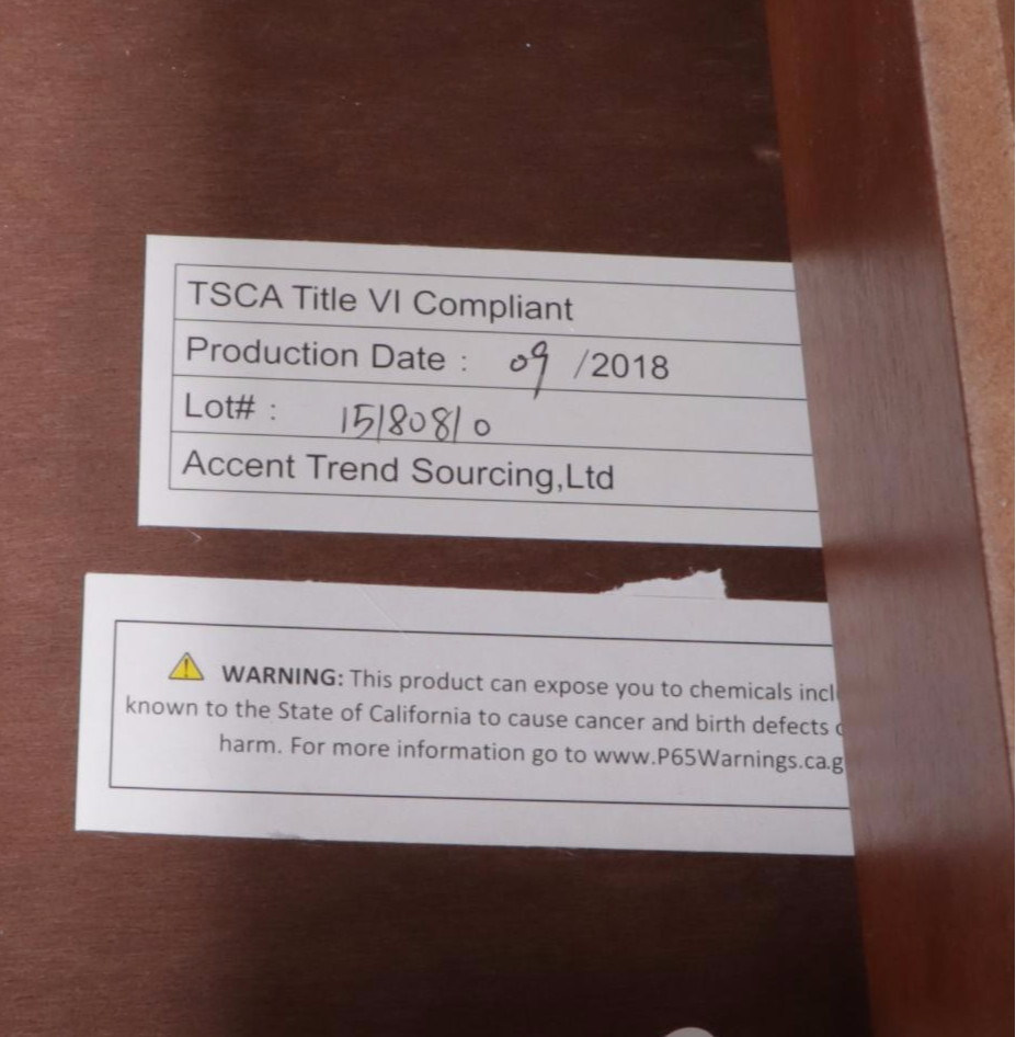 Walnut Finish Two-Drawer Desk with Turned Legs