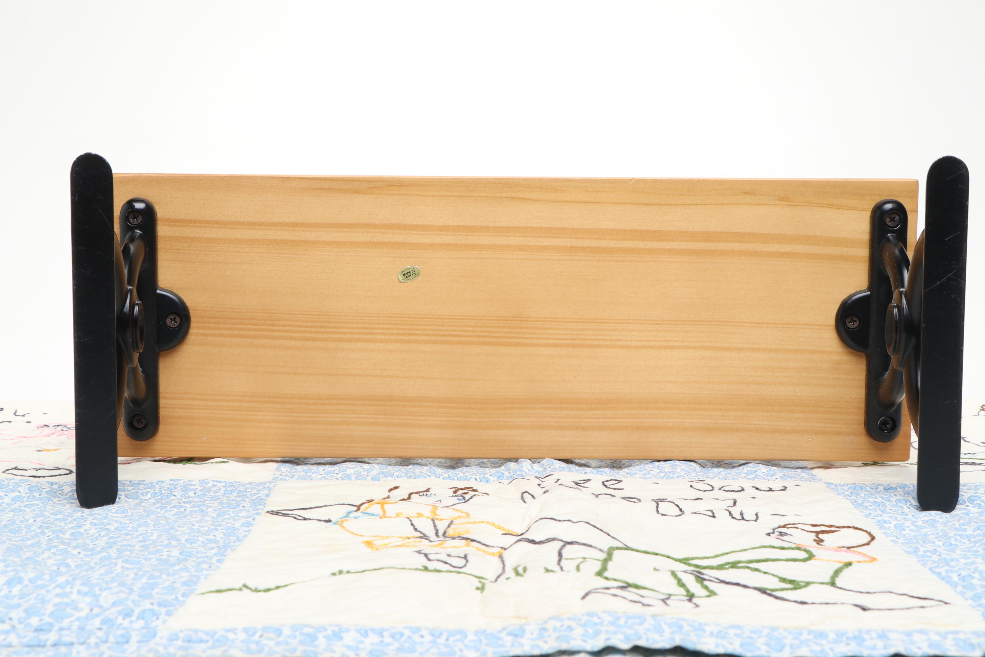 Hand-Embroidered Nursery Rhyme Quilt with American Girl School Desk and More