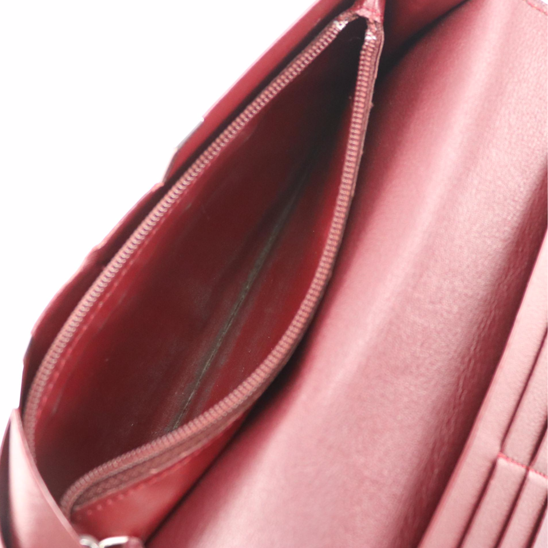 Cartier Leather Long Wallet