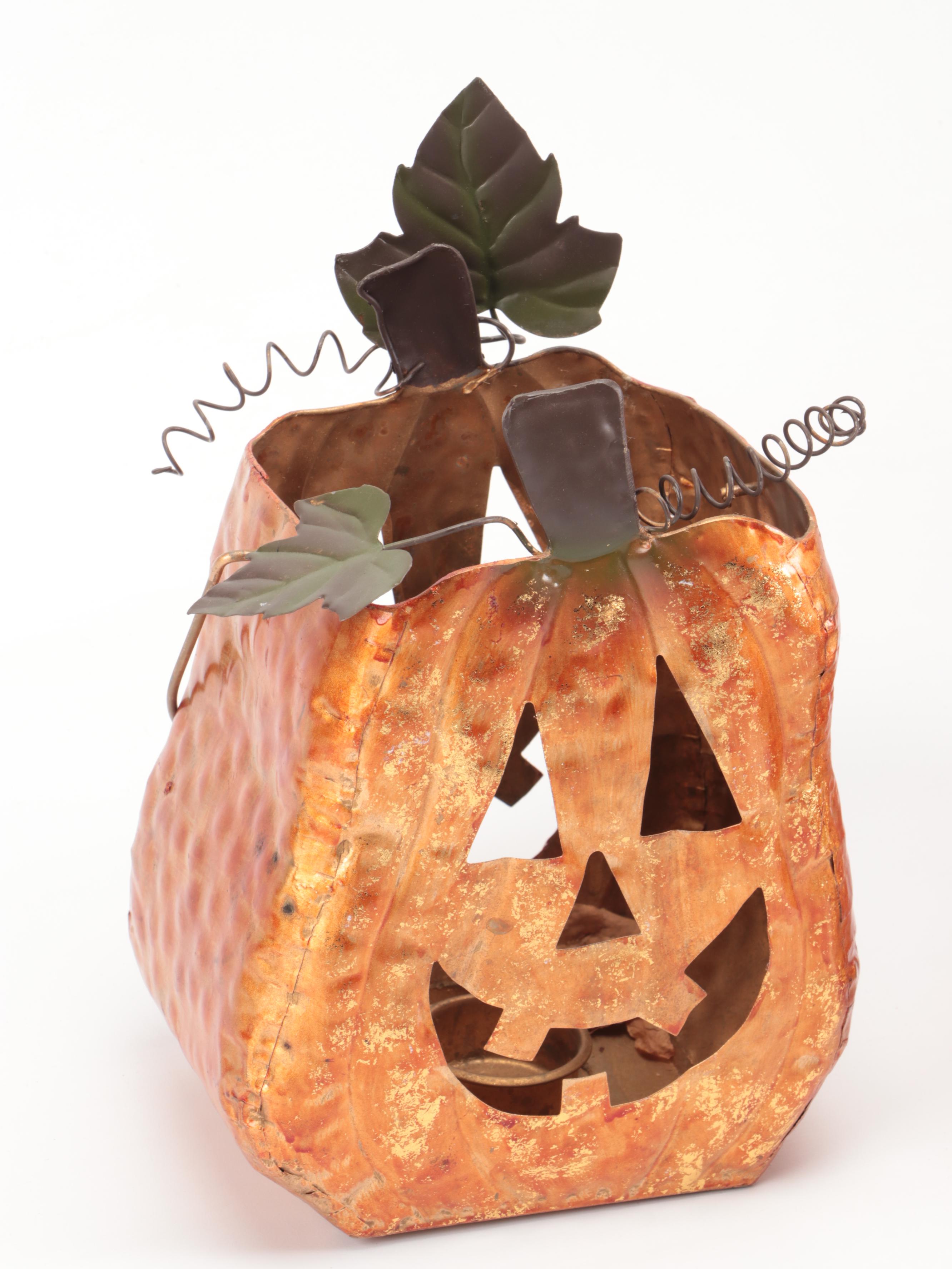 Halloween and Fall Pumpkins and Witch