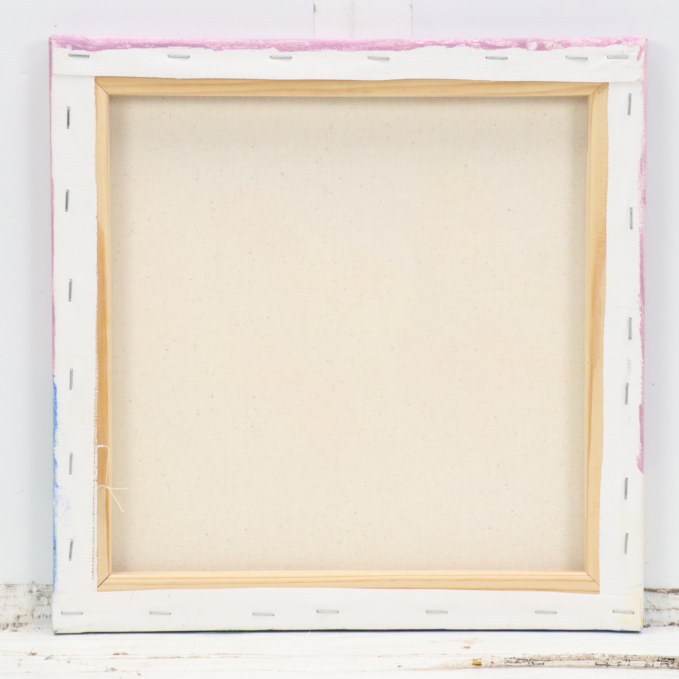 Acrylic Still Life Painting of Pears, 21st Century