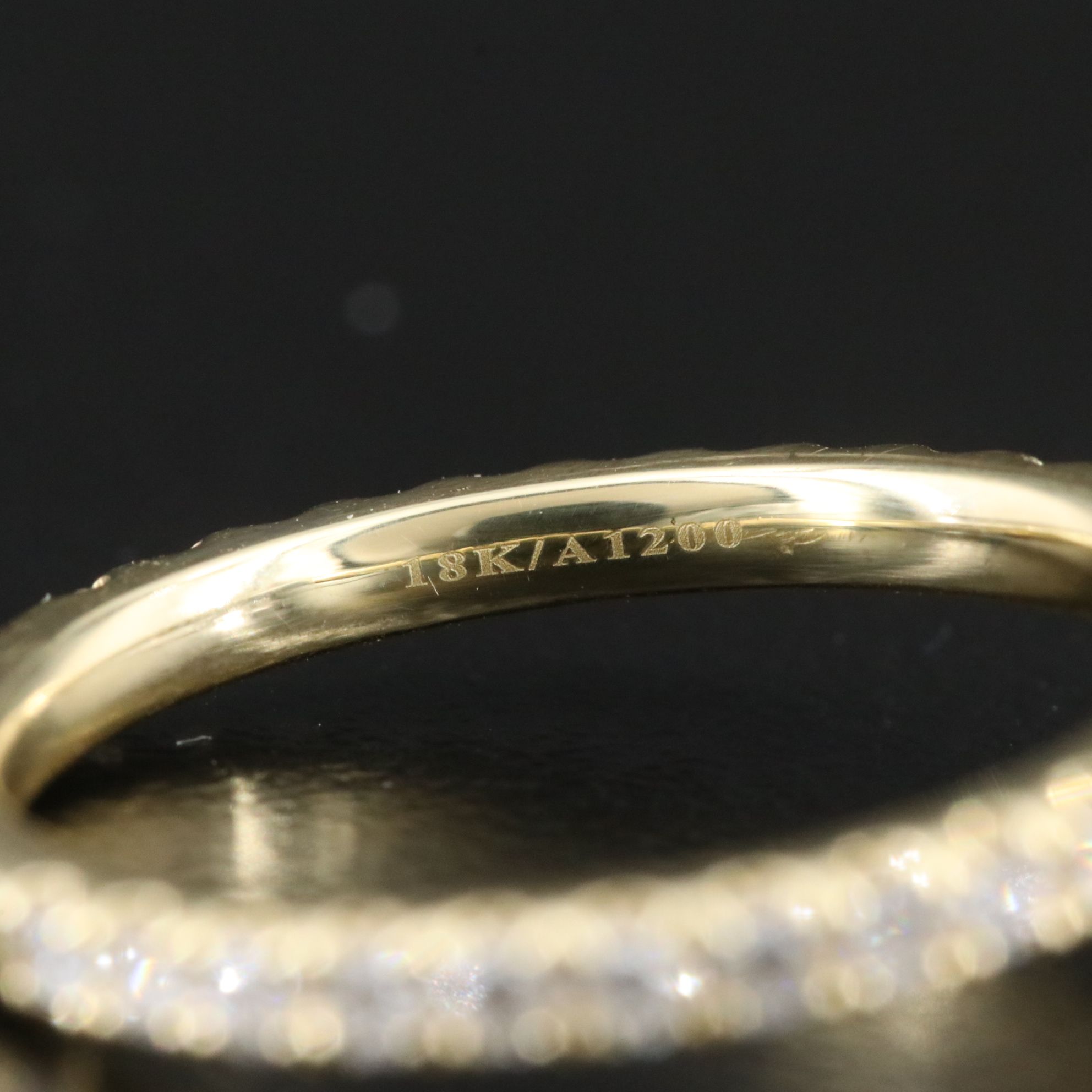 18K Two-Tone 0.53 CTW Lab Grown Diamond Semi-Mount Ring