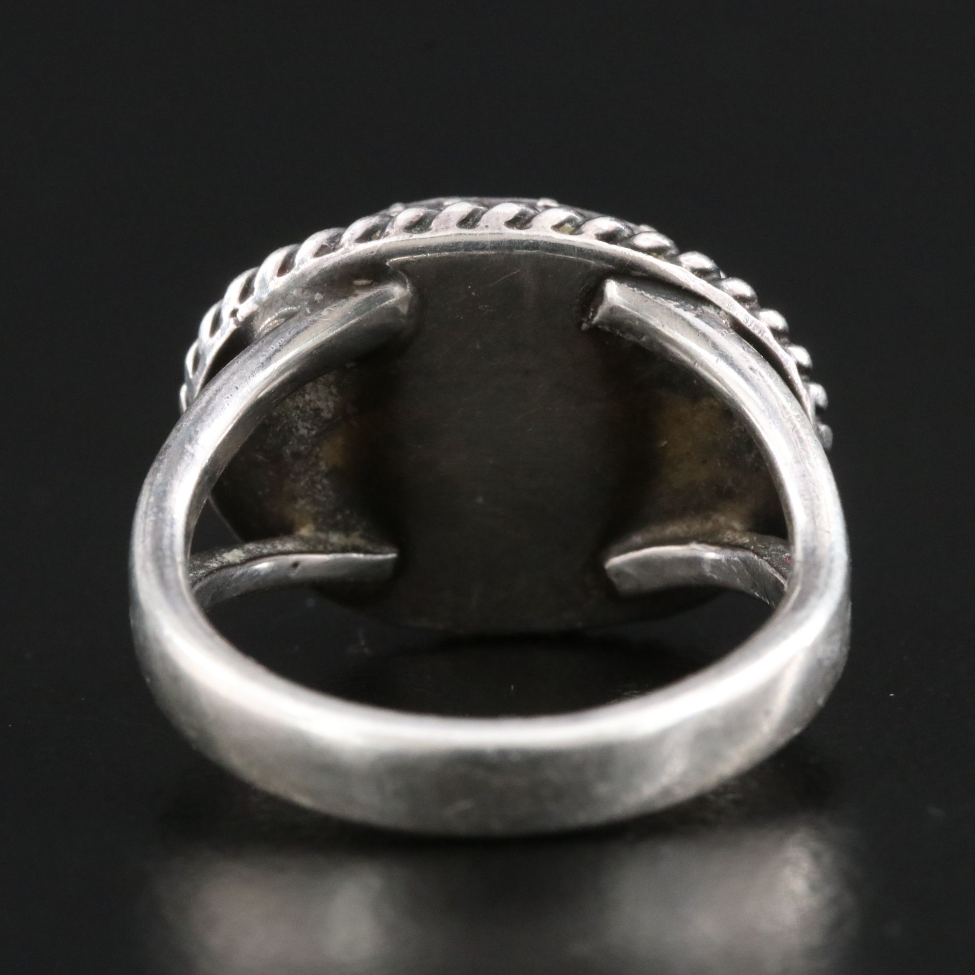 Gilo and Grace Nakai Navajo Diné Sterling Lapis Lazuli Ring