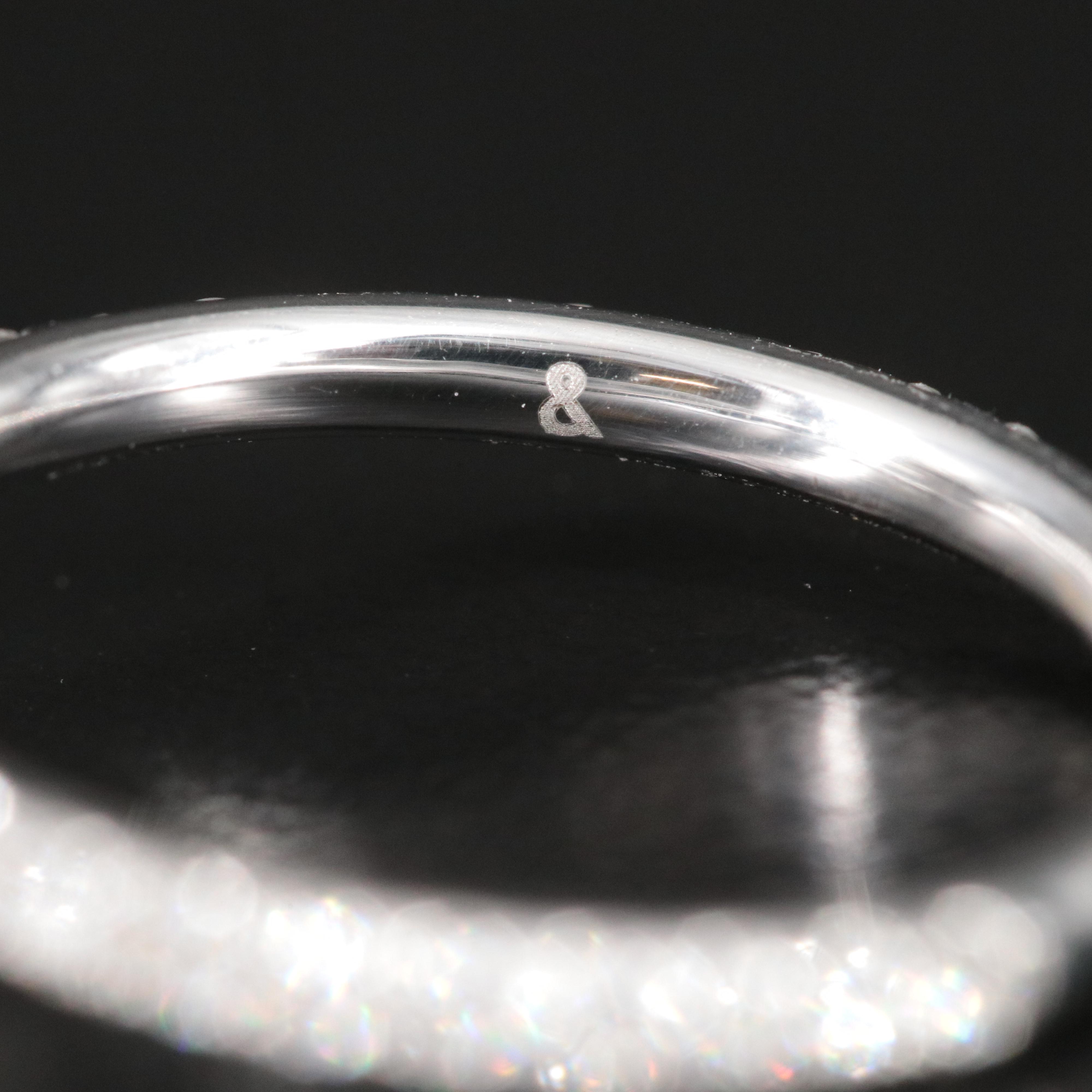18K 0.36 CTW Lab Grown Diamond Semi-Mount Ring