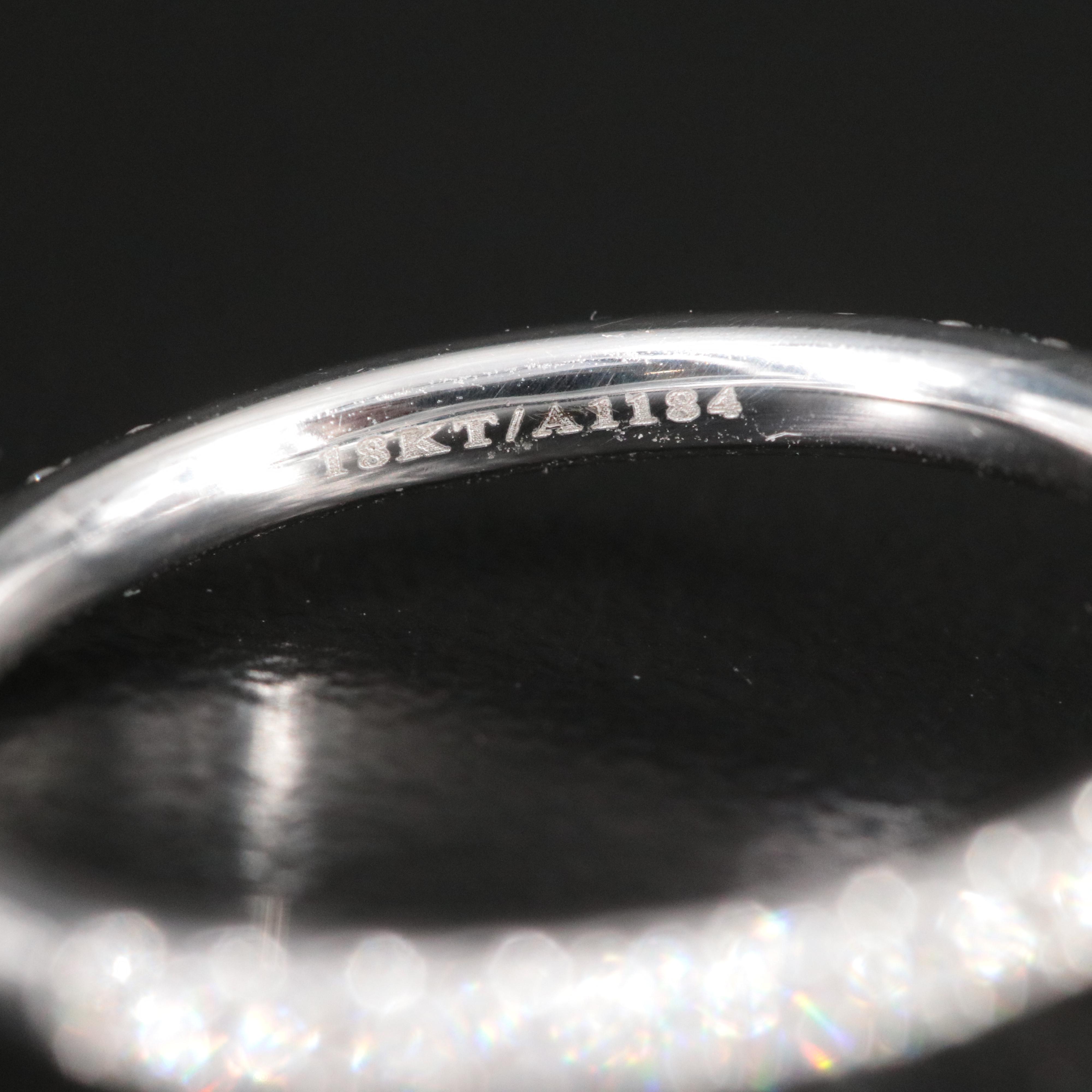 18K 0.36 CTW Lab Grown Diamond Semi-Mount Ring