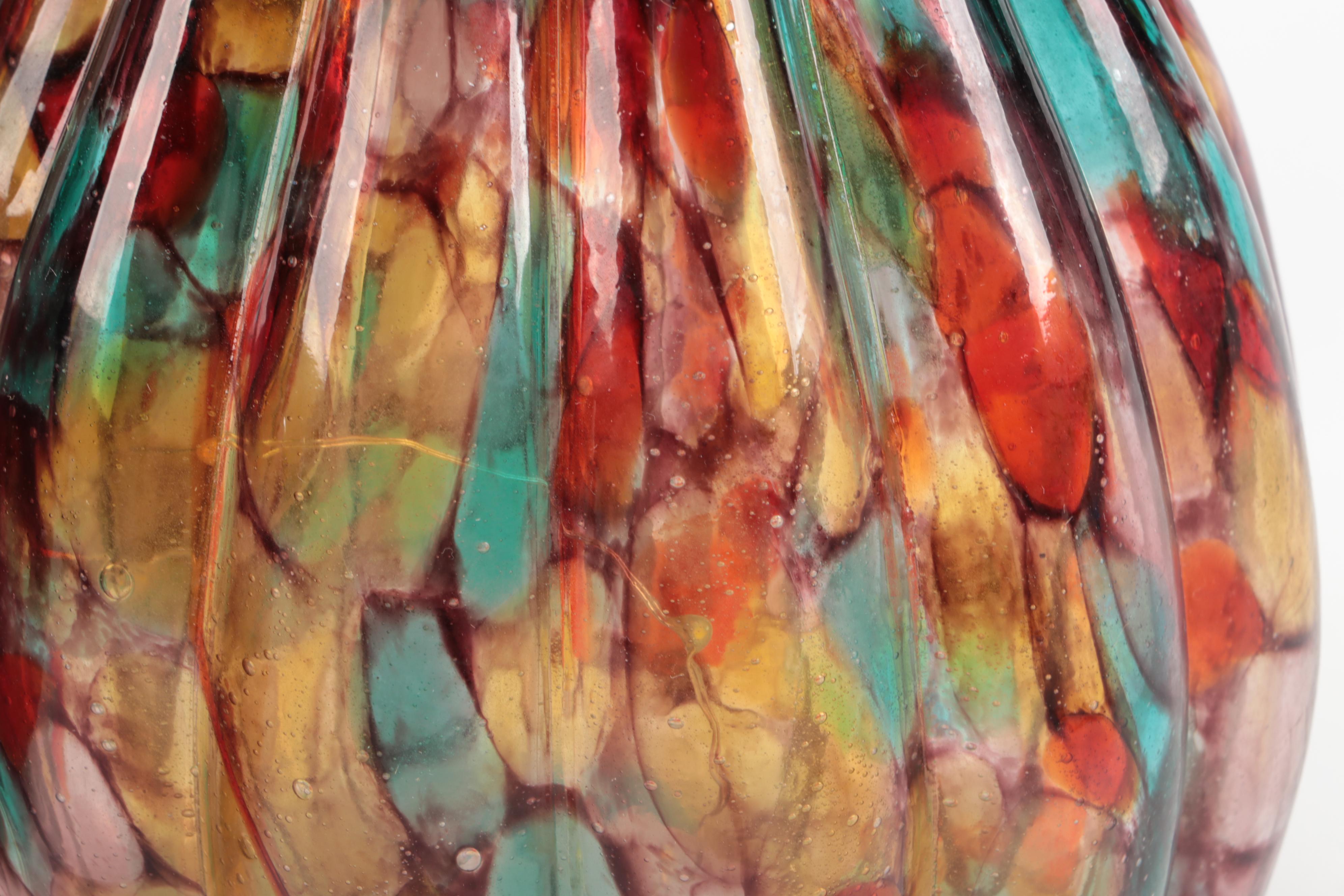 Fall Speckled Glass, Plush and Other Pumpkin Table Decor