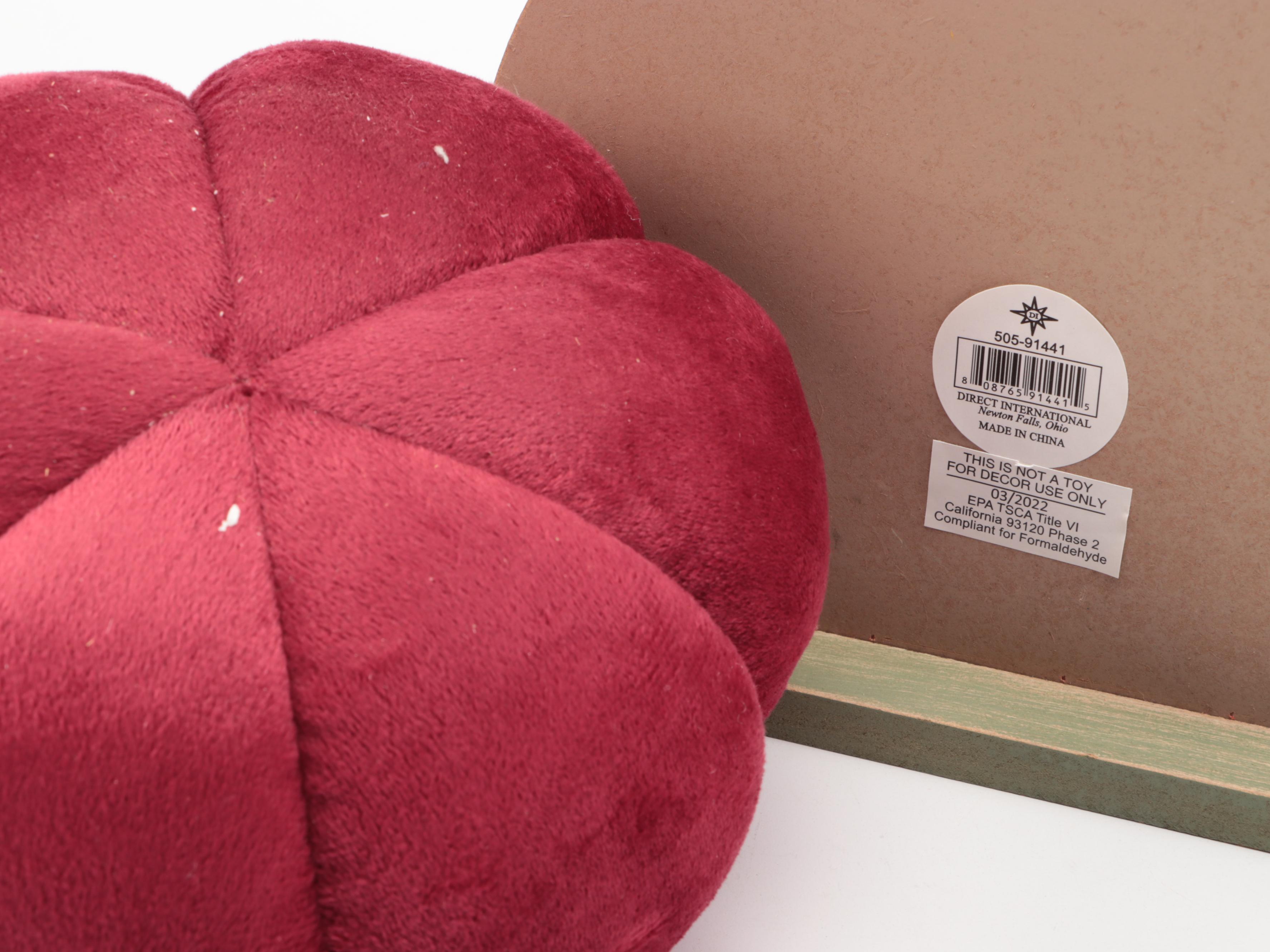 Fall Speckled Glass, Plush and Other Pumpkin Table Decor