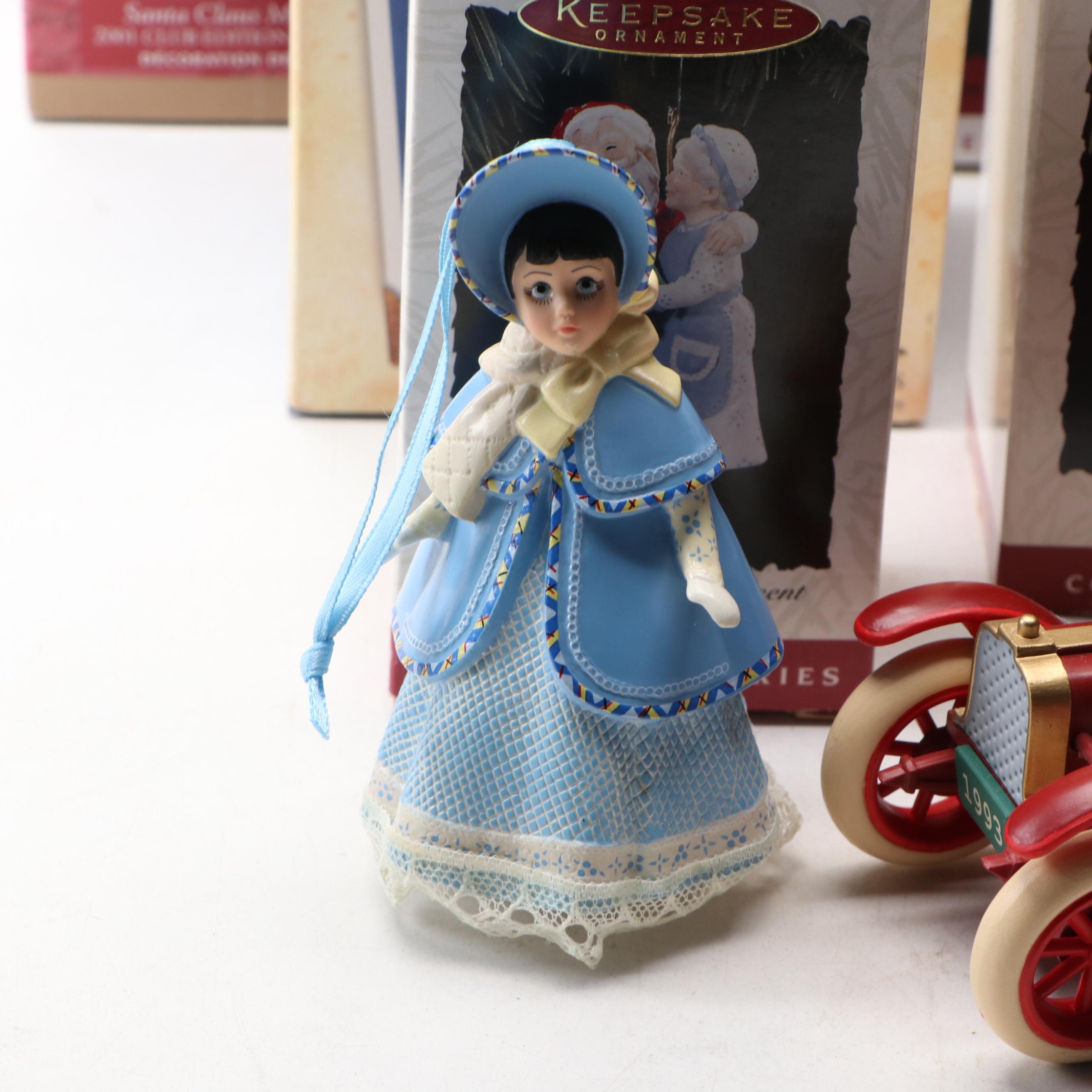 Hallmark "Keepsake" Handcrafted Christmas Ornaments