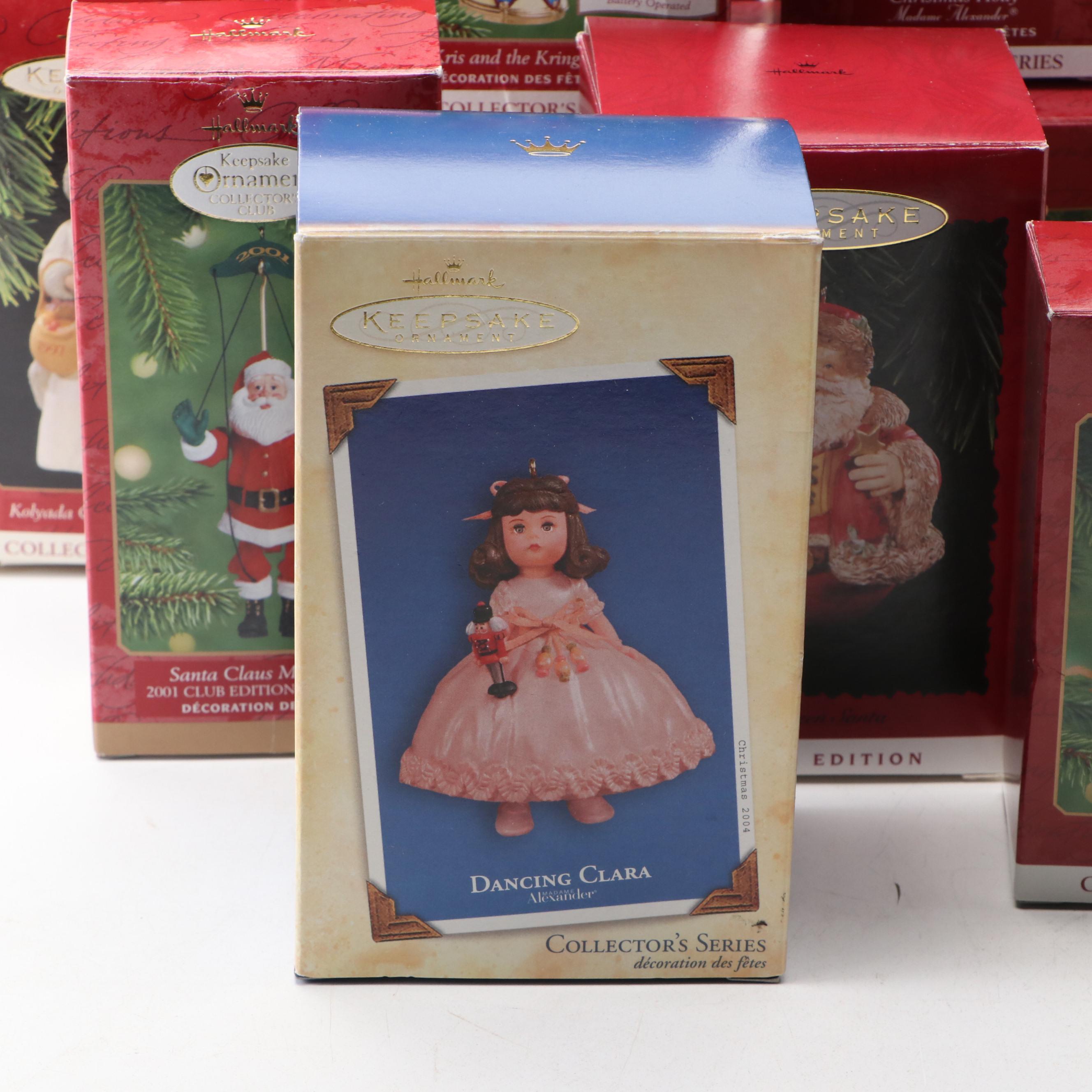 Hallmark "Keepsake" Handcrafted Christmas Ornaments