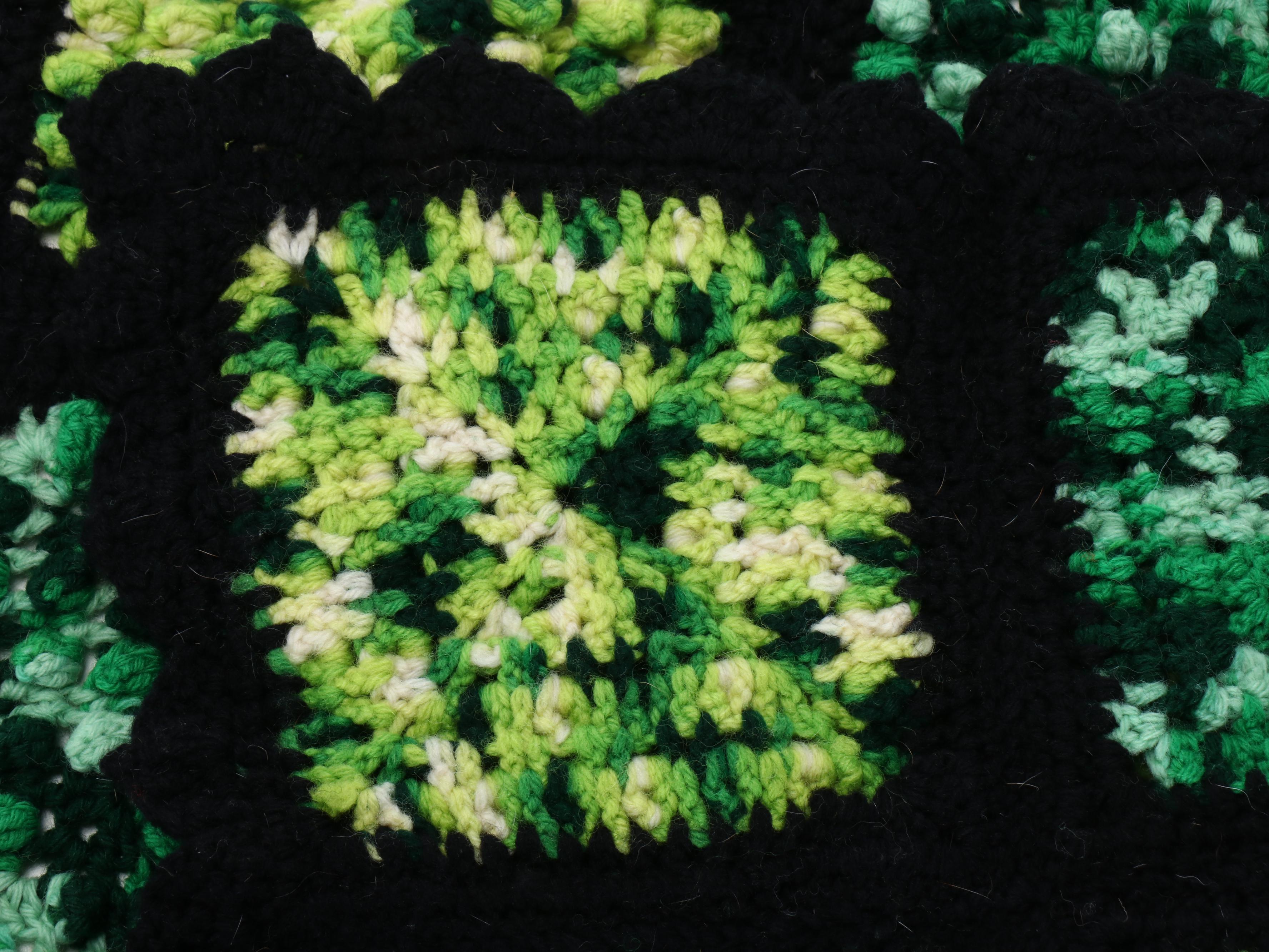 Handmade Granny Square Crochet Blankets